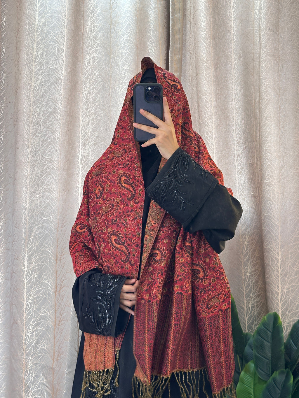 Luxury pashmina shawl
