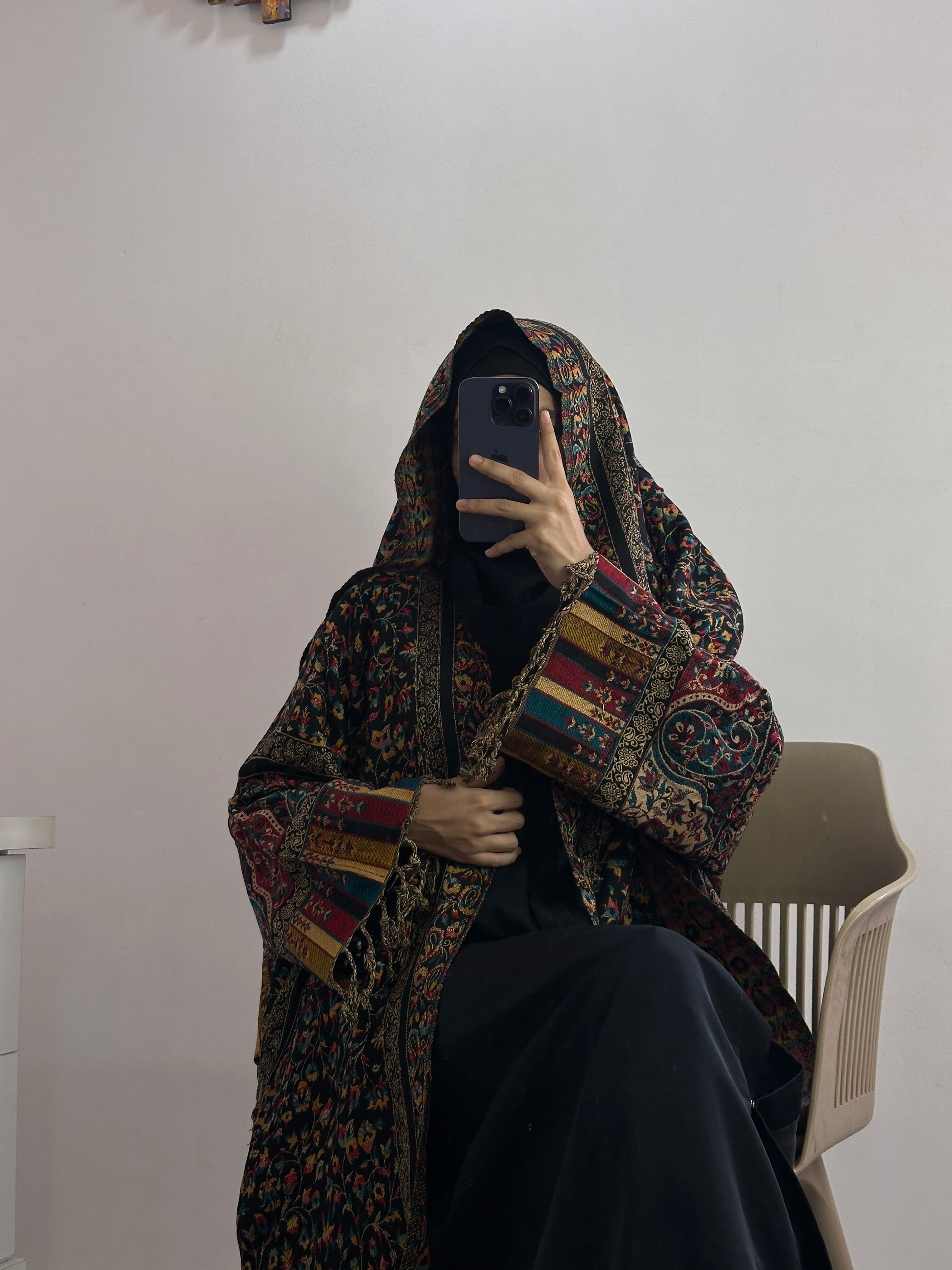 Pashmina Abaya With Shawl