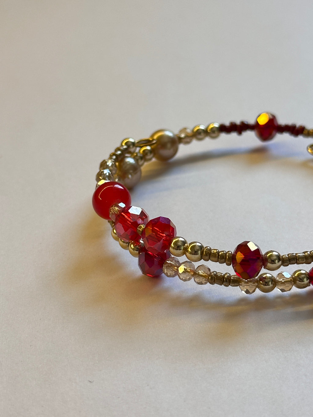 Two layers bracelet