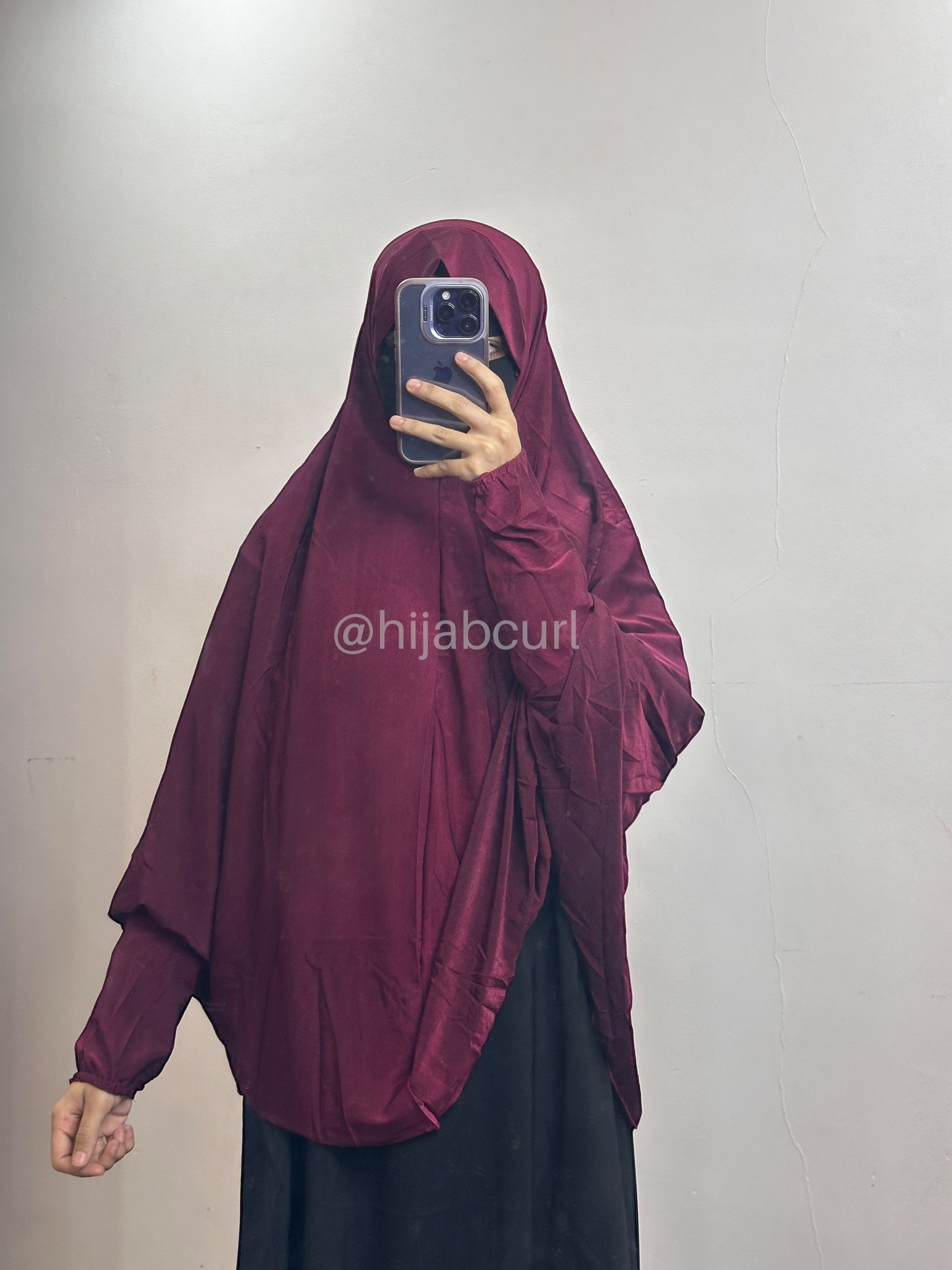 Sleeve Jilbab - 42 inches Length