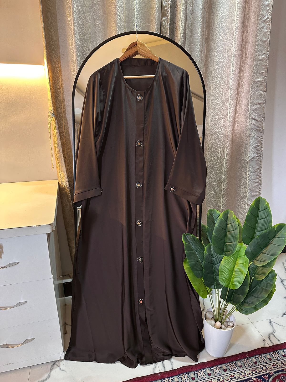 Front Button Abaya - Perfect For Daily Wear