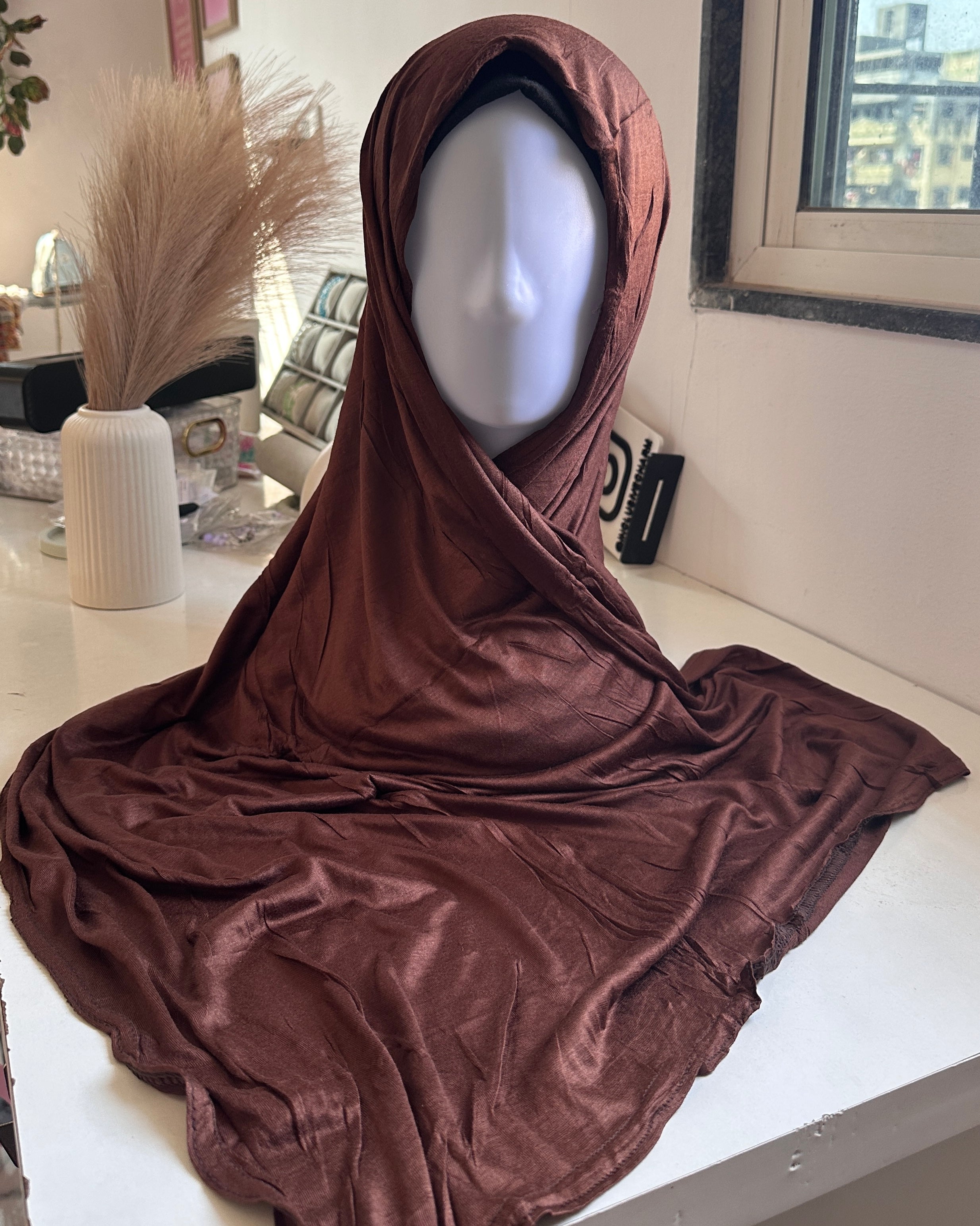 Jersey Hijab - Solid Soft Fabric