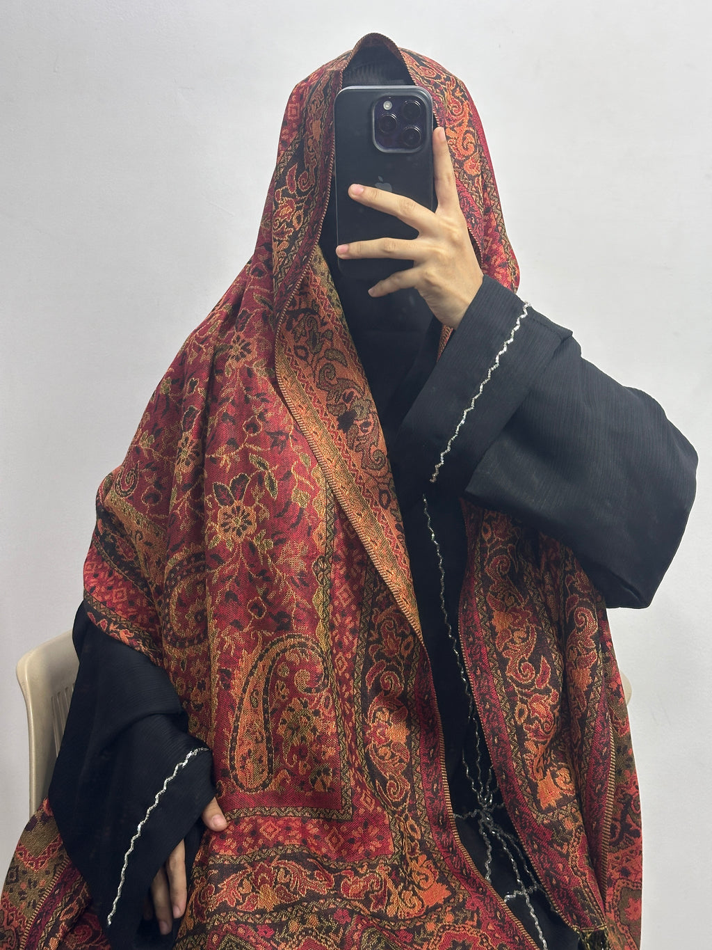 Luxury pashmina shawl