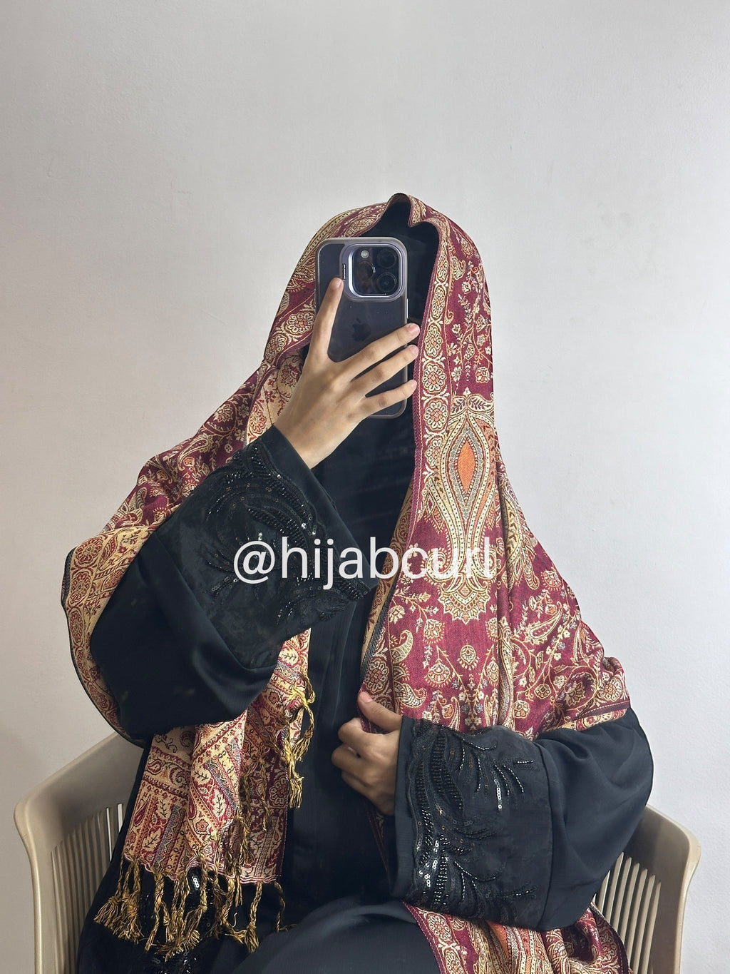 Luxury pashmina shawl
