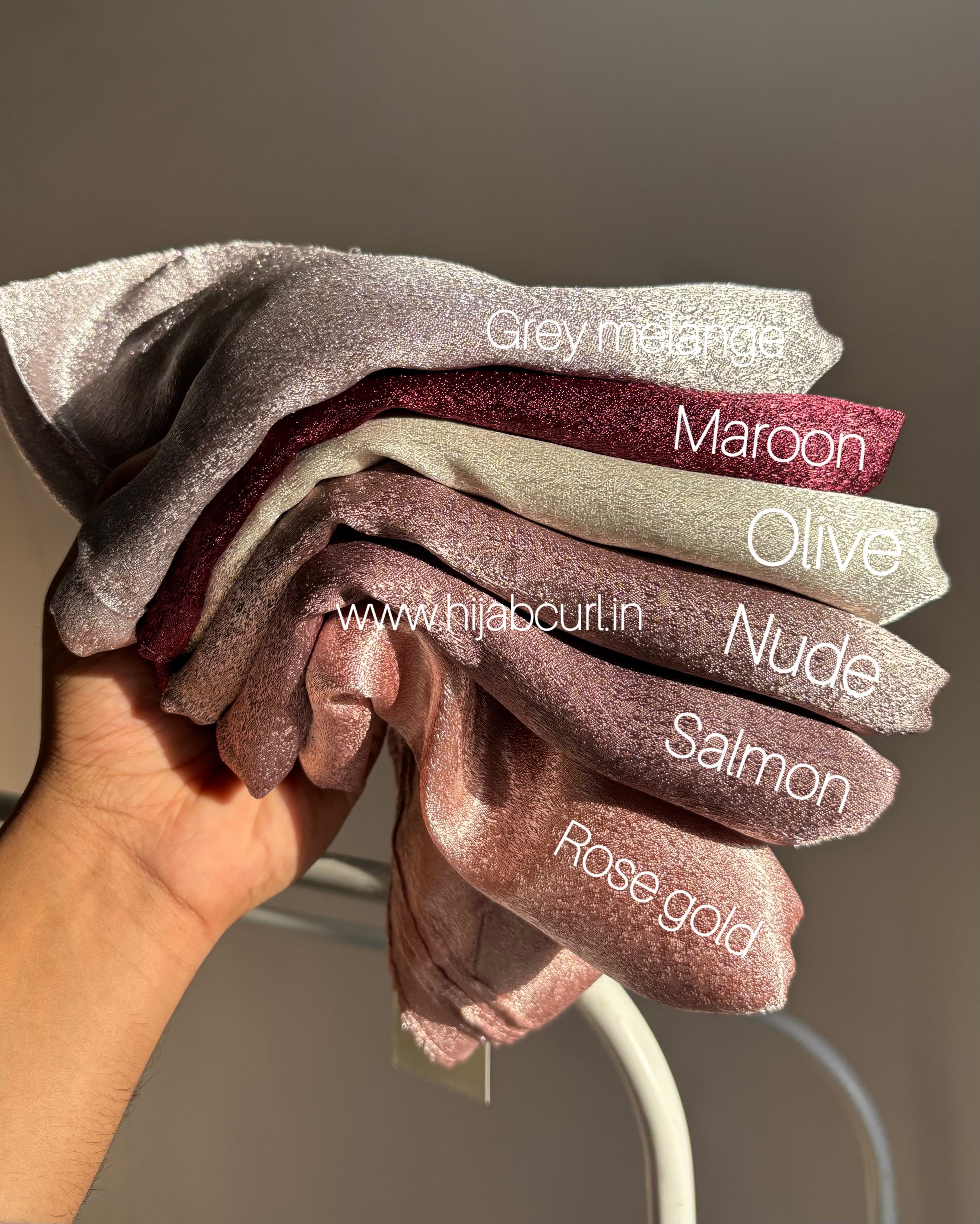 Premium Texture Satin Hijab