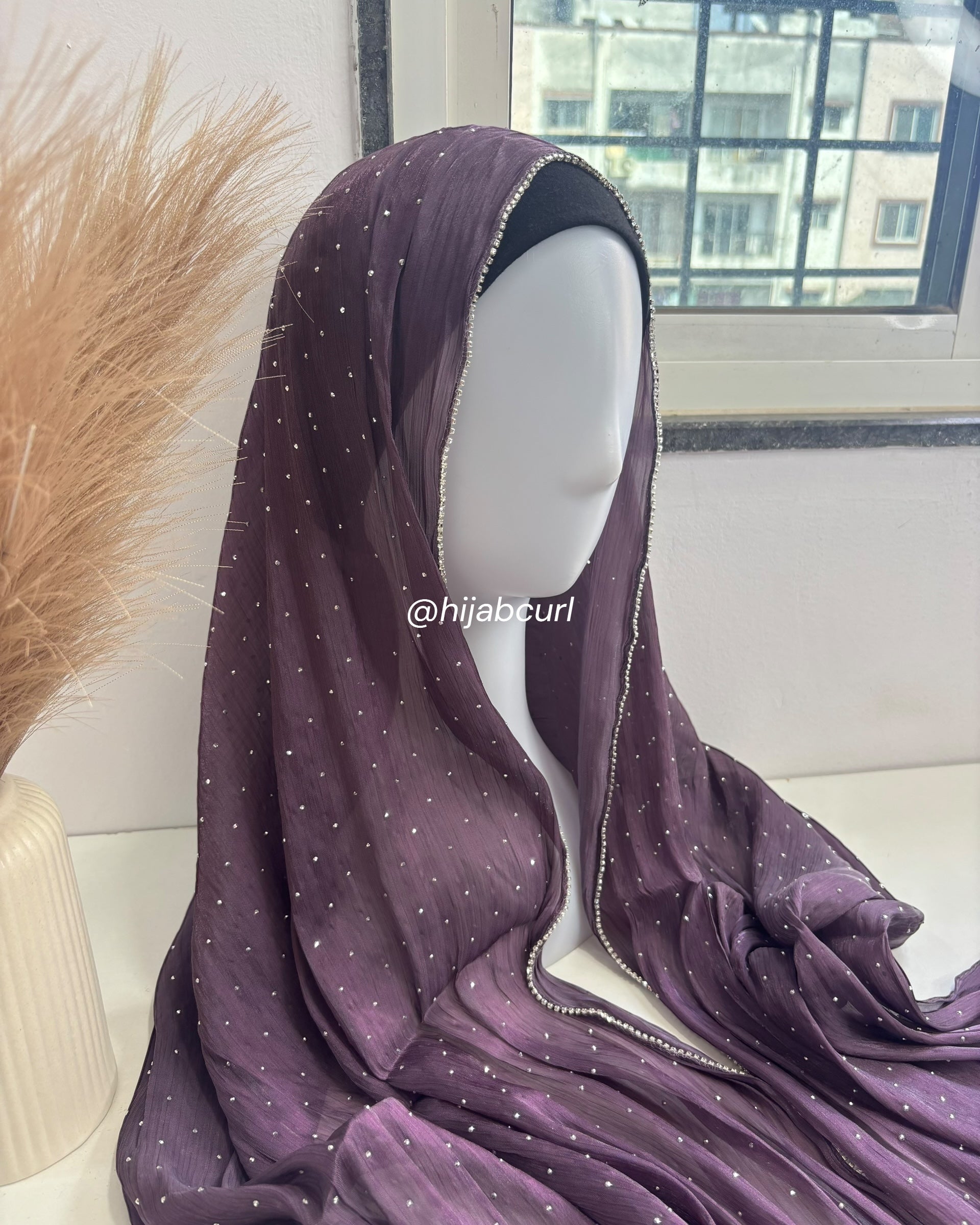 Silk Tissue Organza Hijab