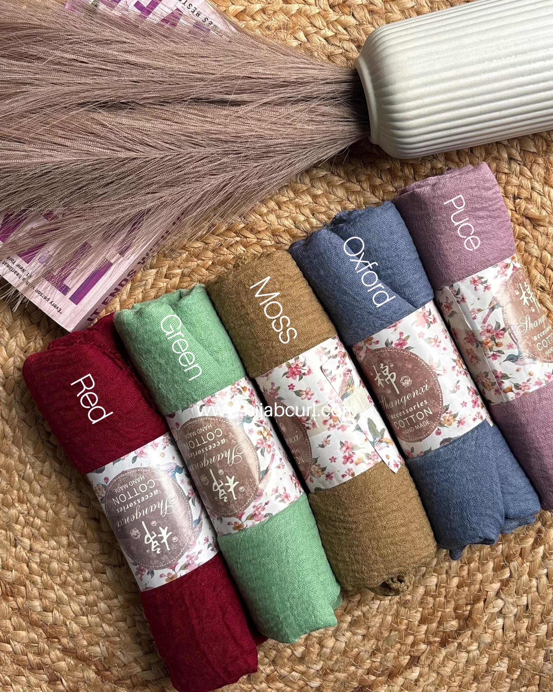 Crinkle Cotton Hijab