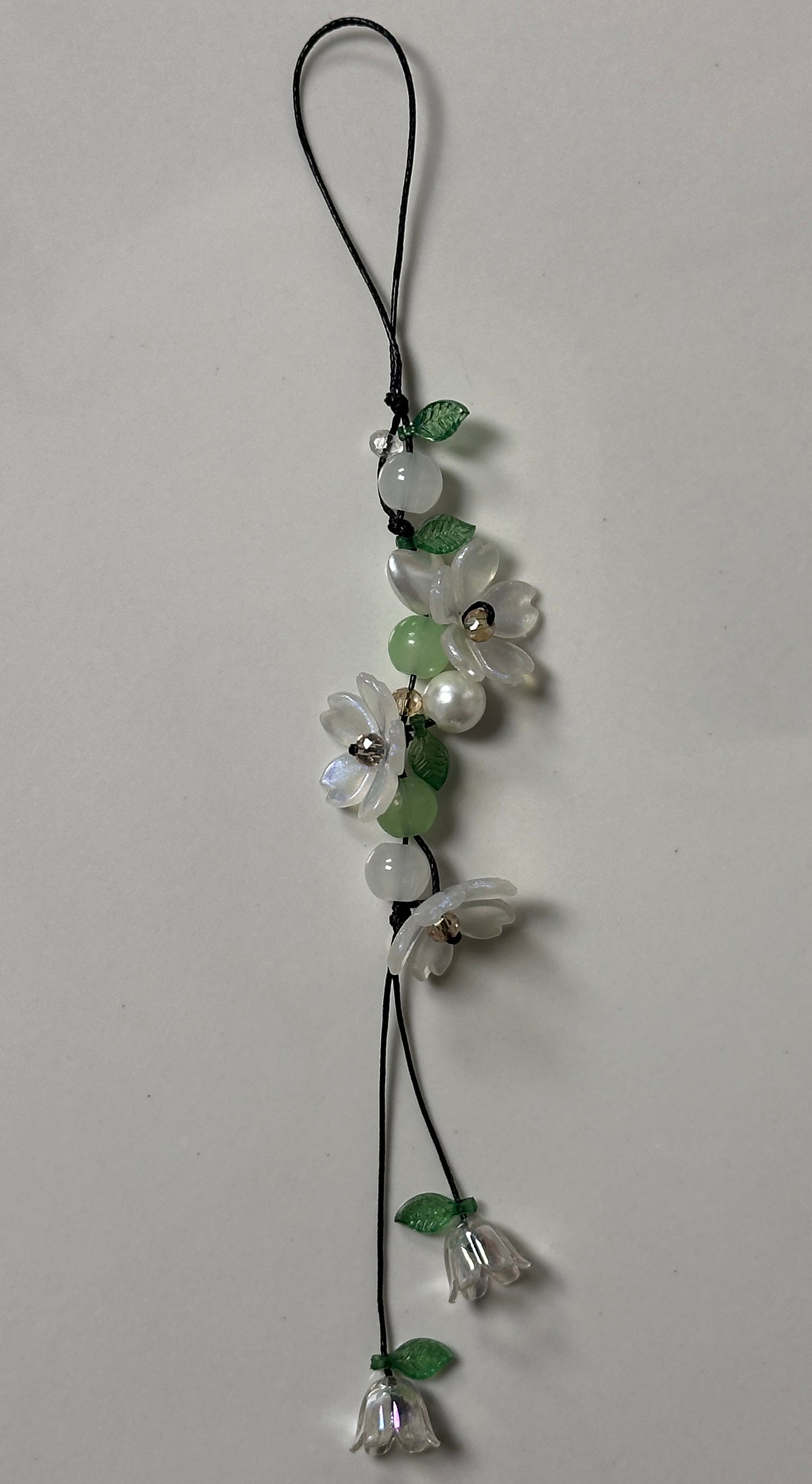 Flower phone charm