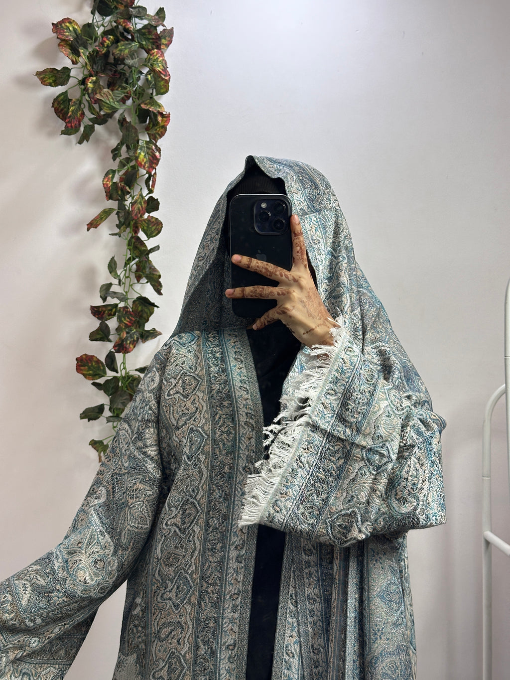 Pashmina Abaya With Shawl