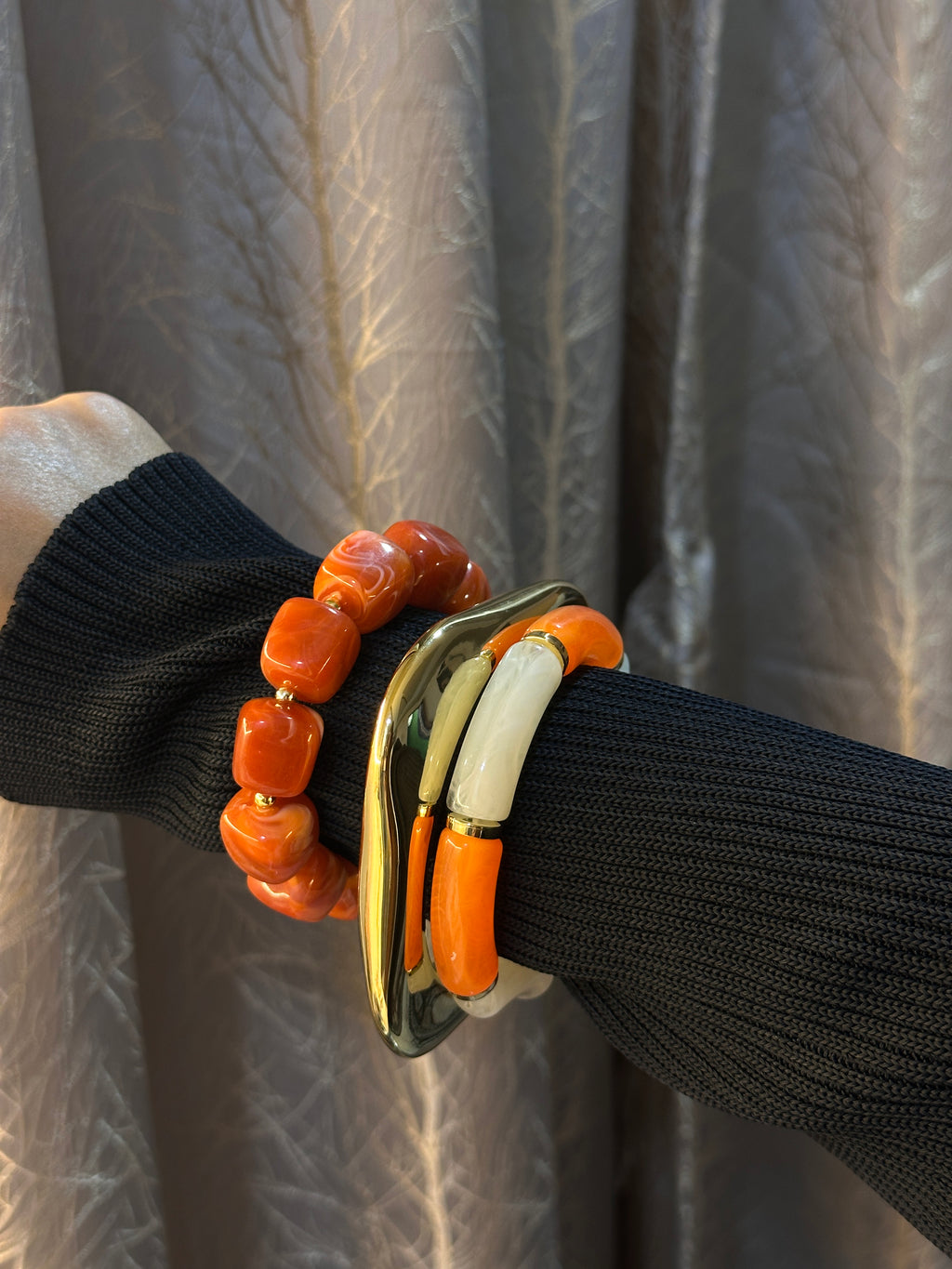 Chunky bangle set