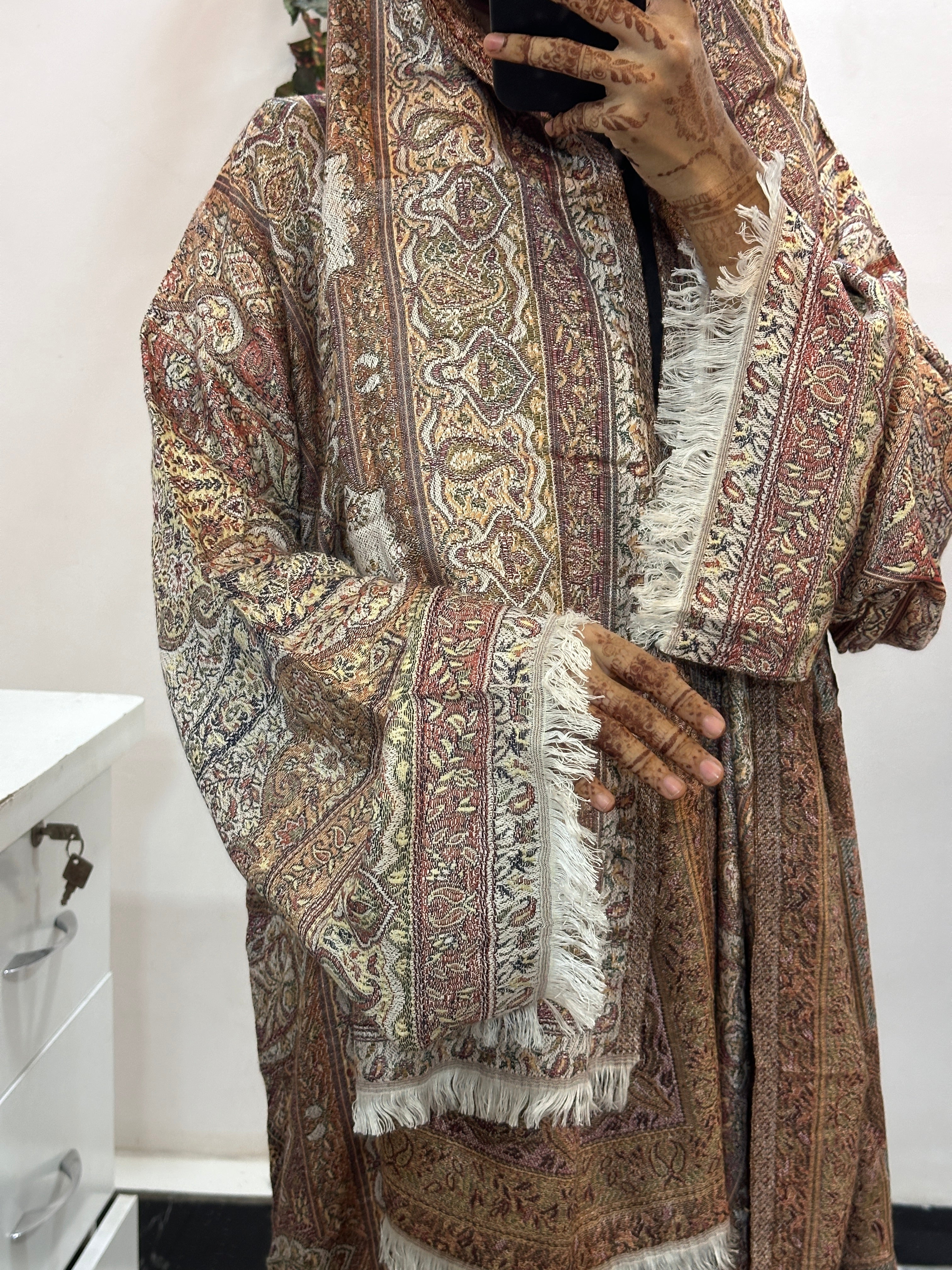 Pashmina Abaya With Shawl
