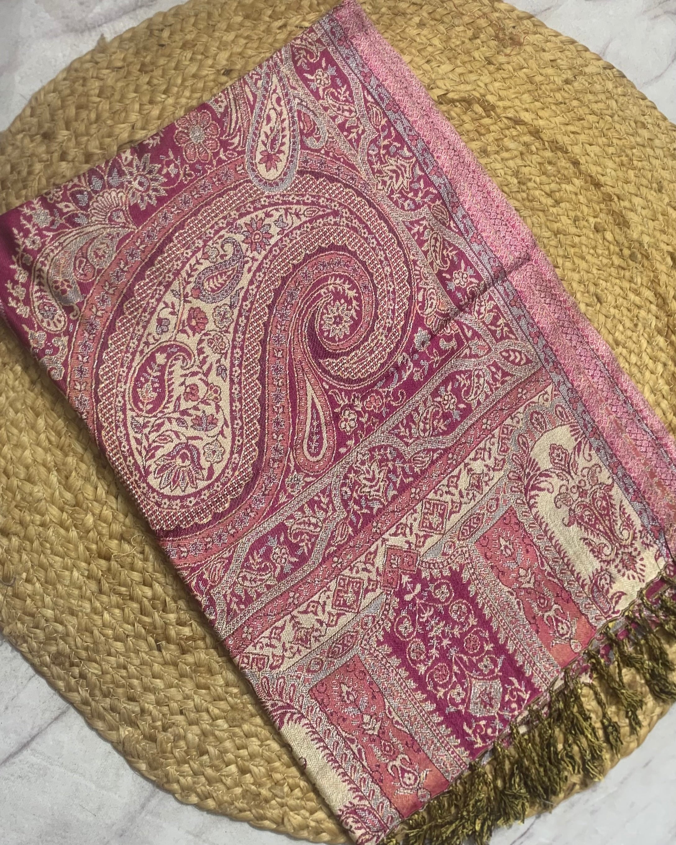 Luxury pashmina shawl