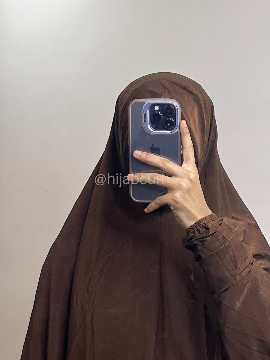 Sleeve Jilbab - 42 inches Length