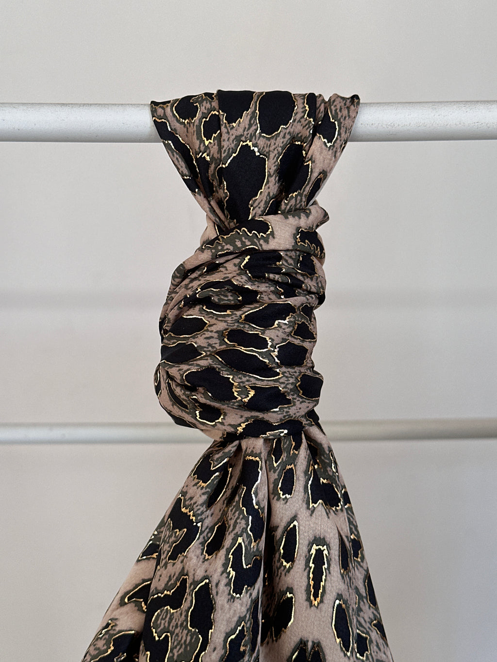 Leopard Printed Istanbul Cotton Hijab