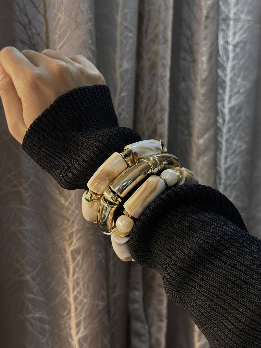 Chunky bangle set