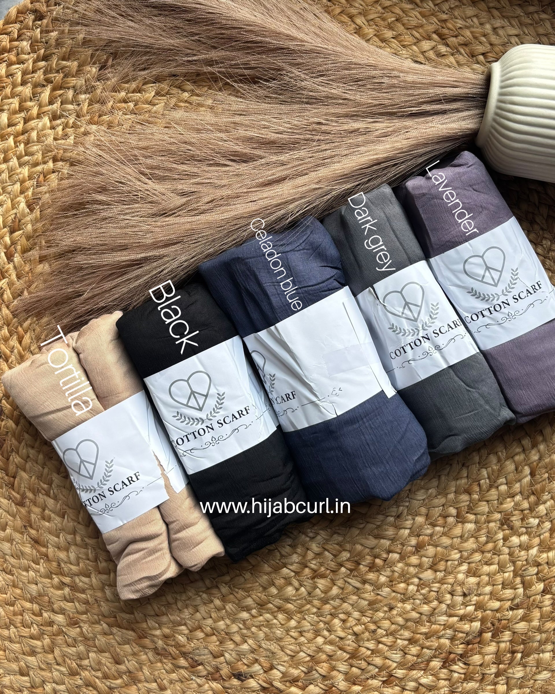 Korean cotton hijab - Daily wear