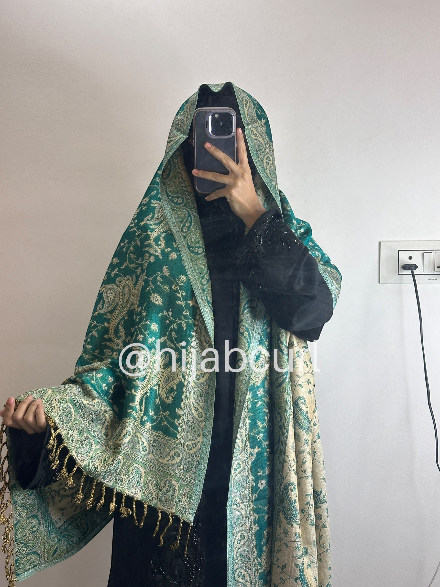 Luxury pashmina shawl