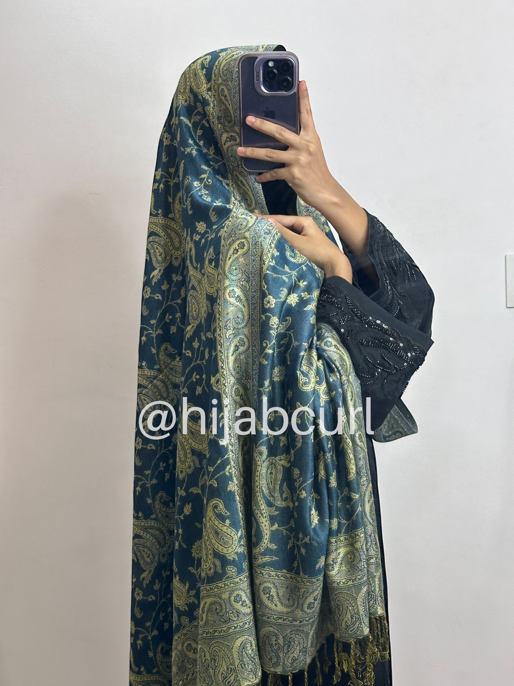 Luxury pashmina shawl