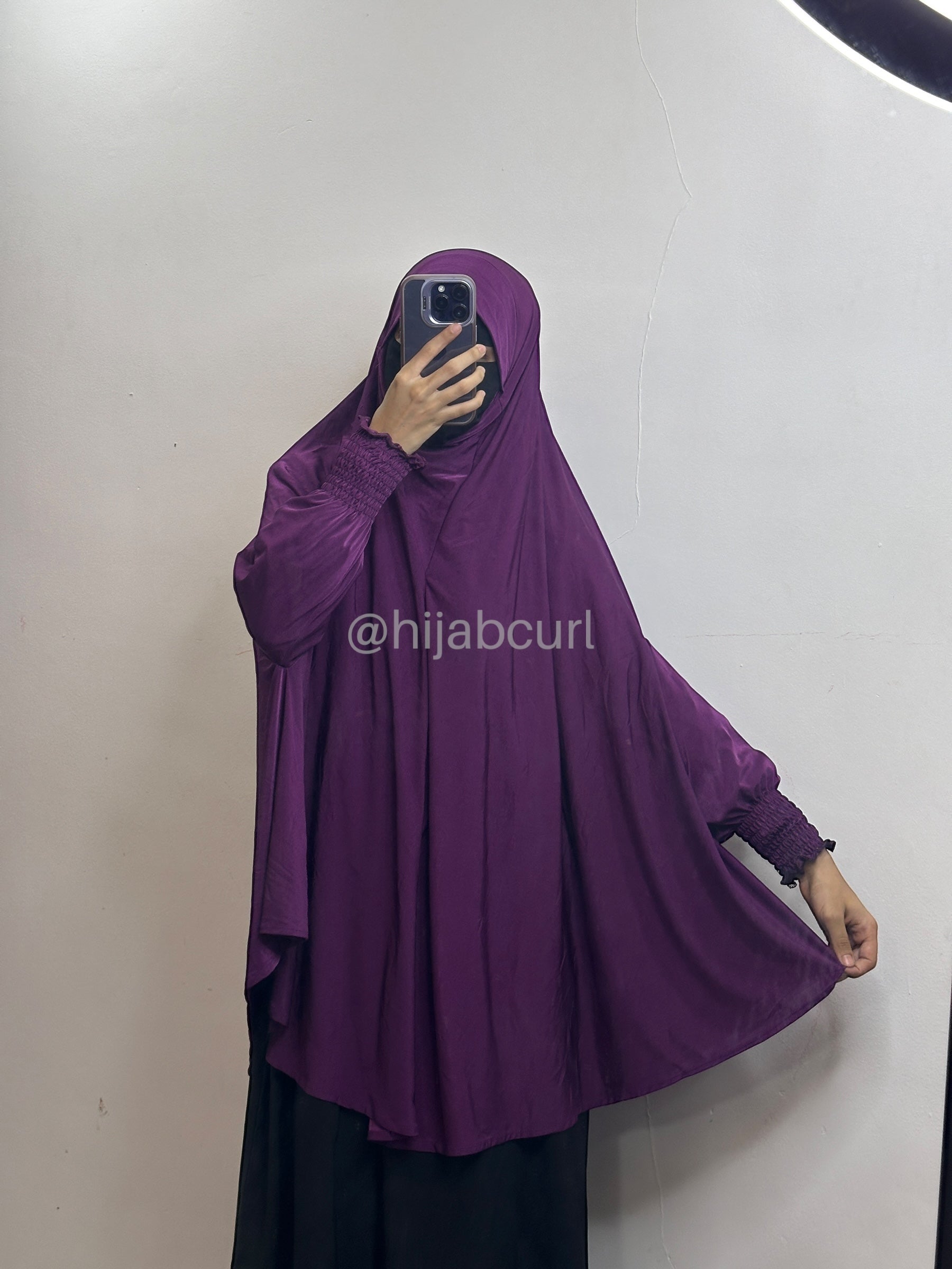 Sleeve Jilbab - 50 inches Length