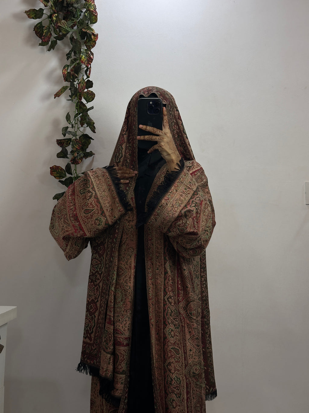 Pashmina Abaya With Shawl