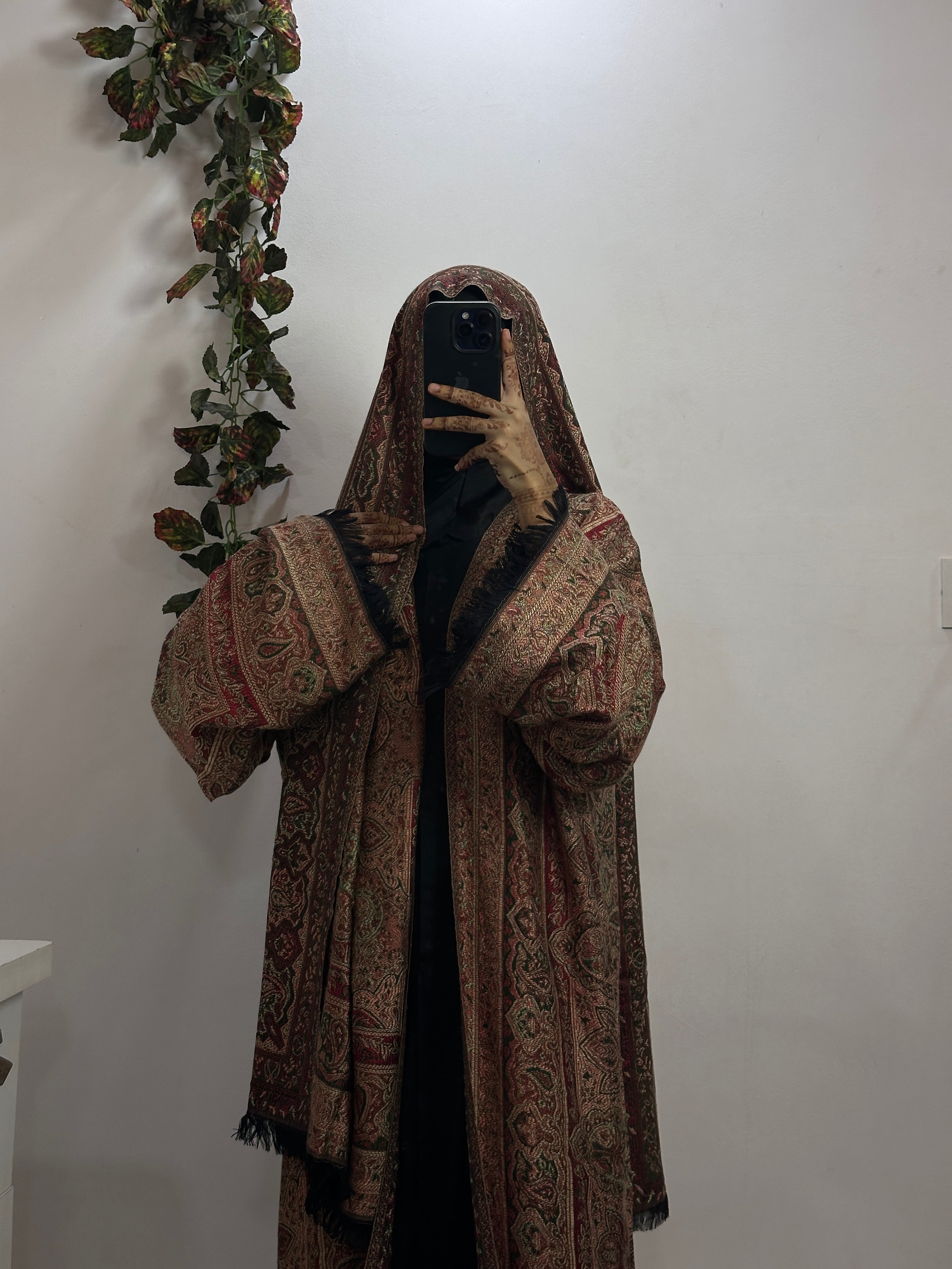 Pashmina Abaya With Shawl