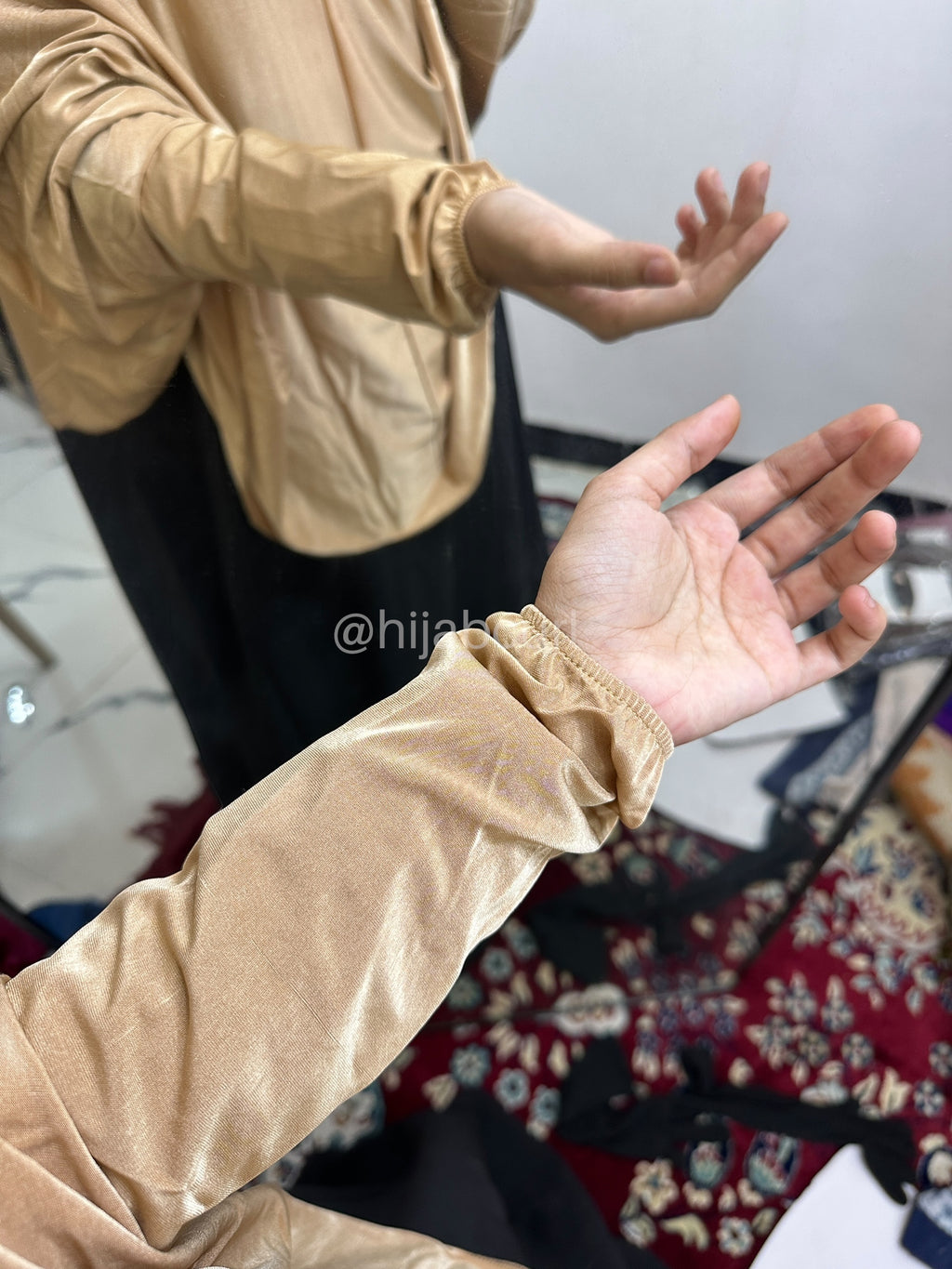 Sleeve Jilbab - 42 inches Length