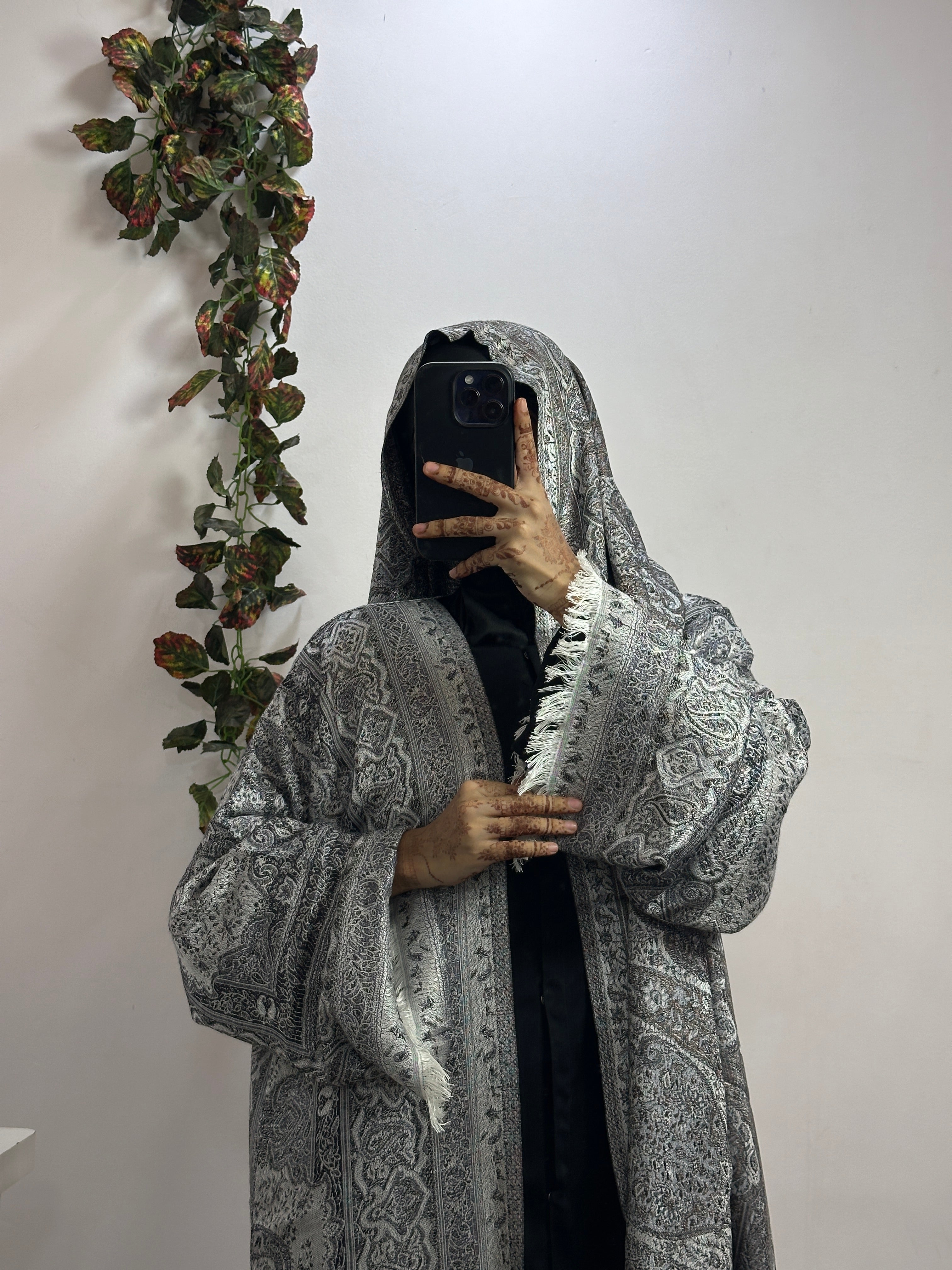 Pashmina Abaya With Shawl