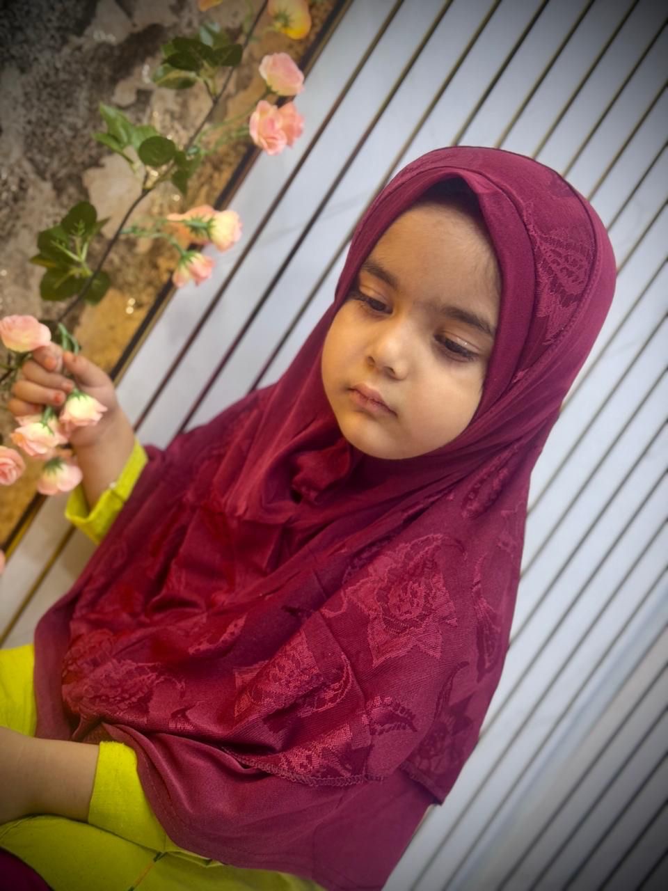 Instant Jersey Hijab Makhna - Kids