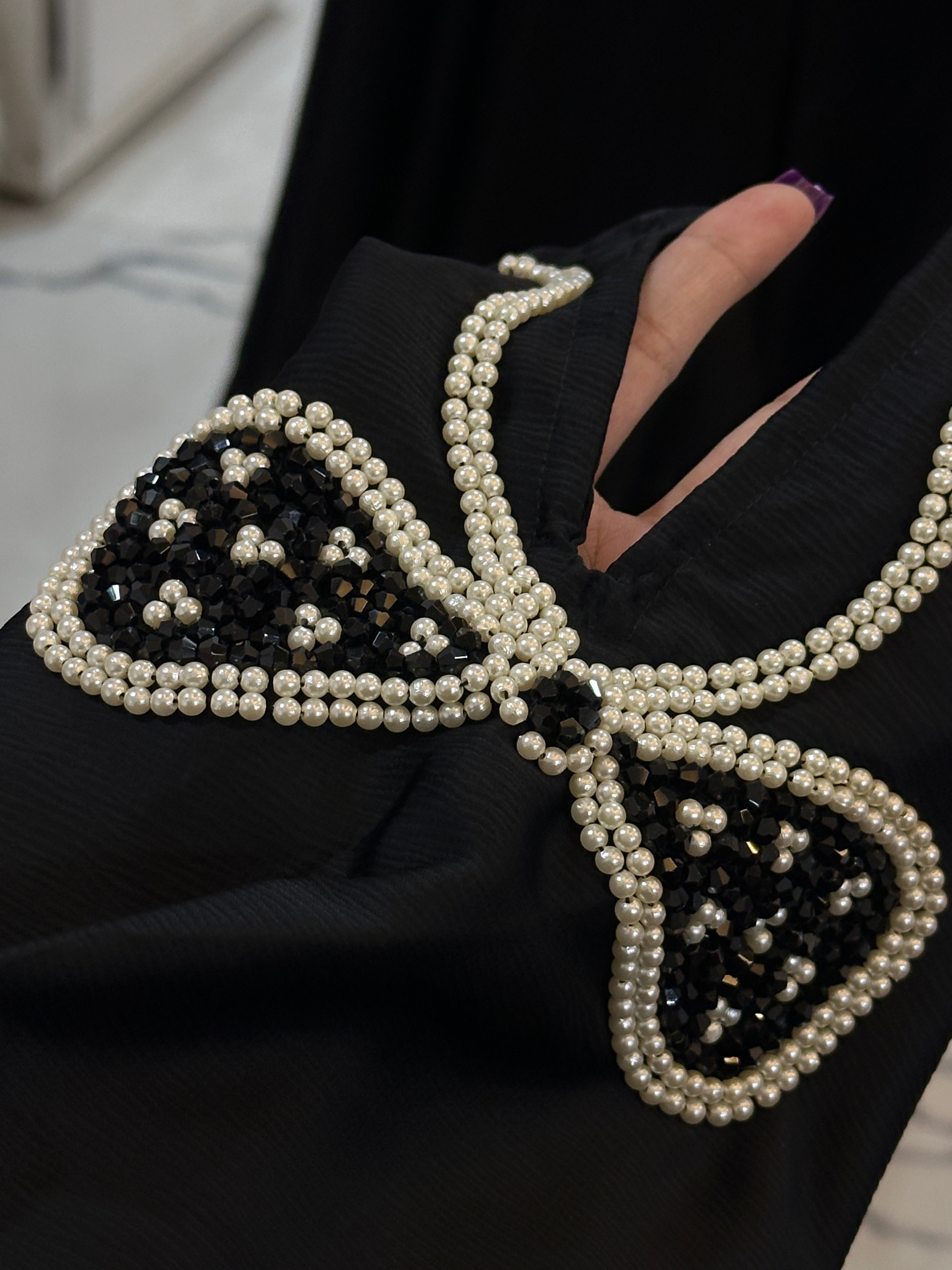 Luxurious Bow Abaya - Perfect For Party Wear
