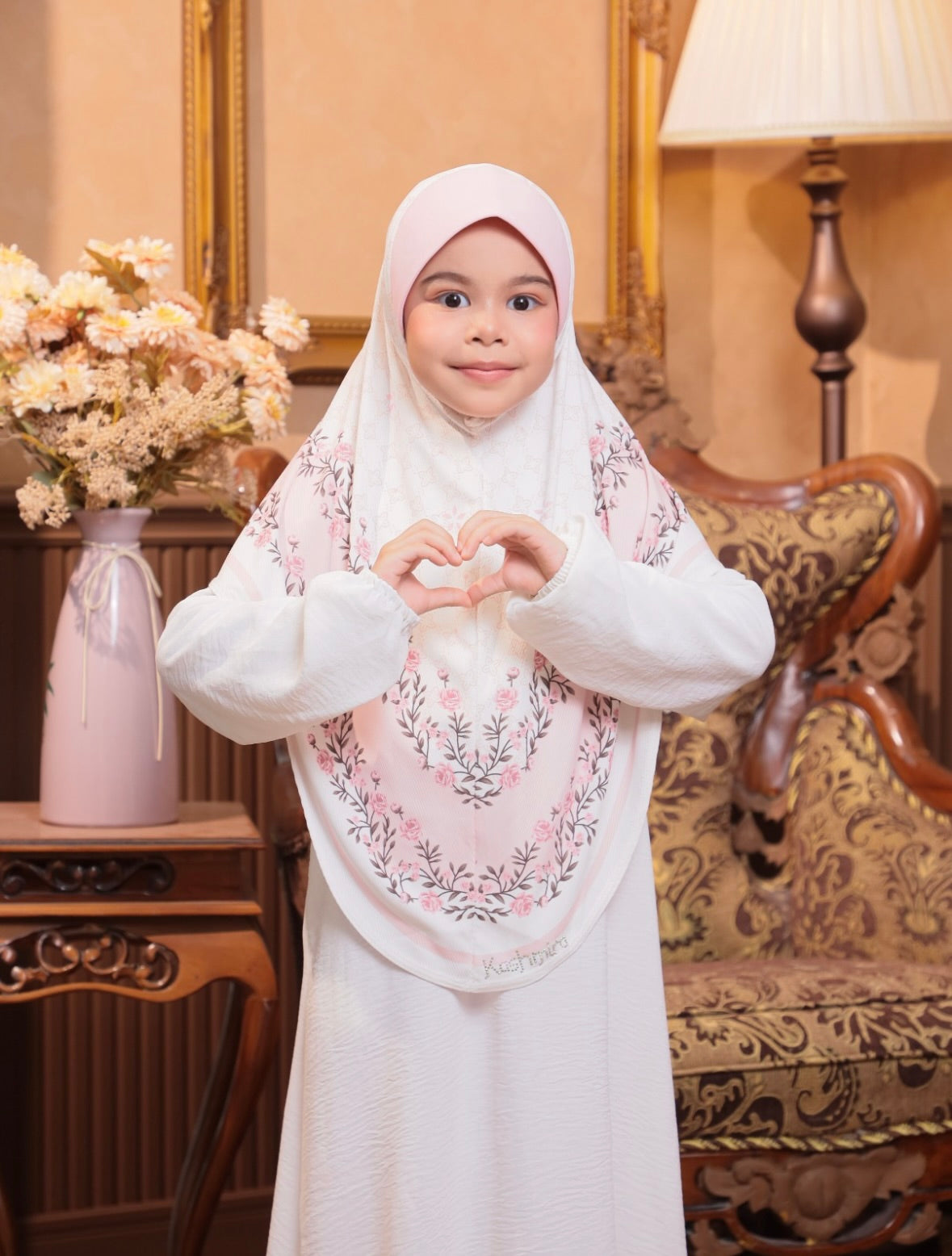 Malaysian Instant Hijab - Kids Size