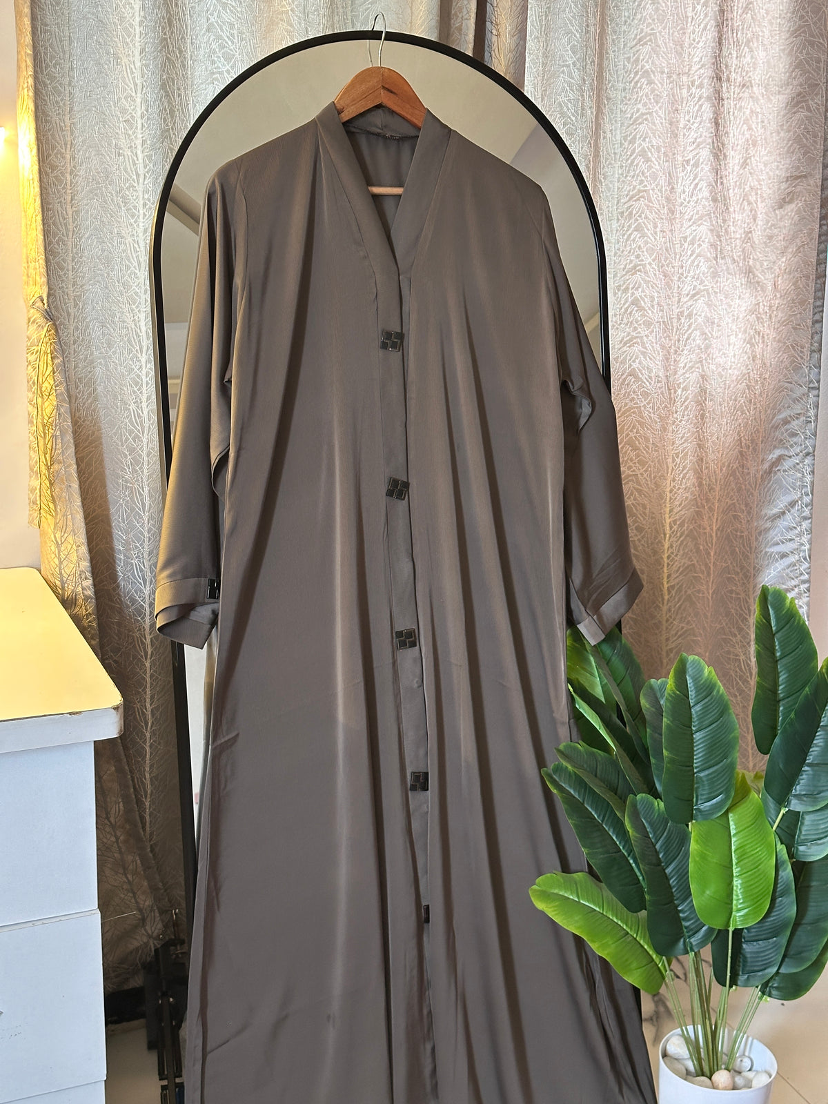 Front Button Abaya - Perfect For Daily Wear