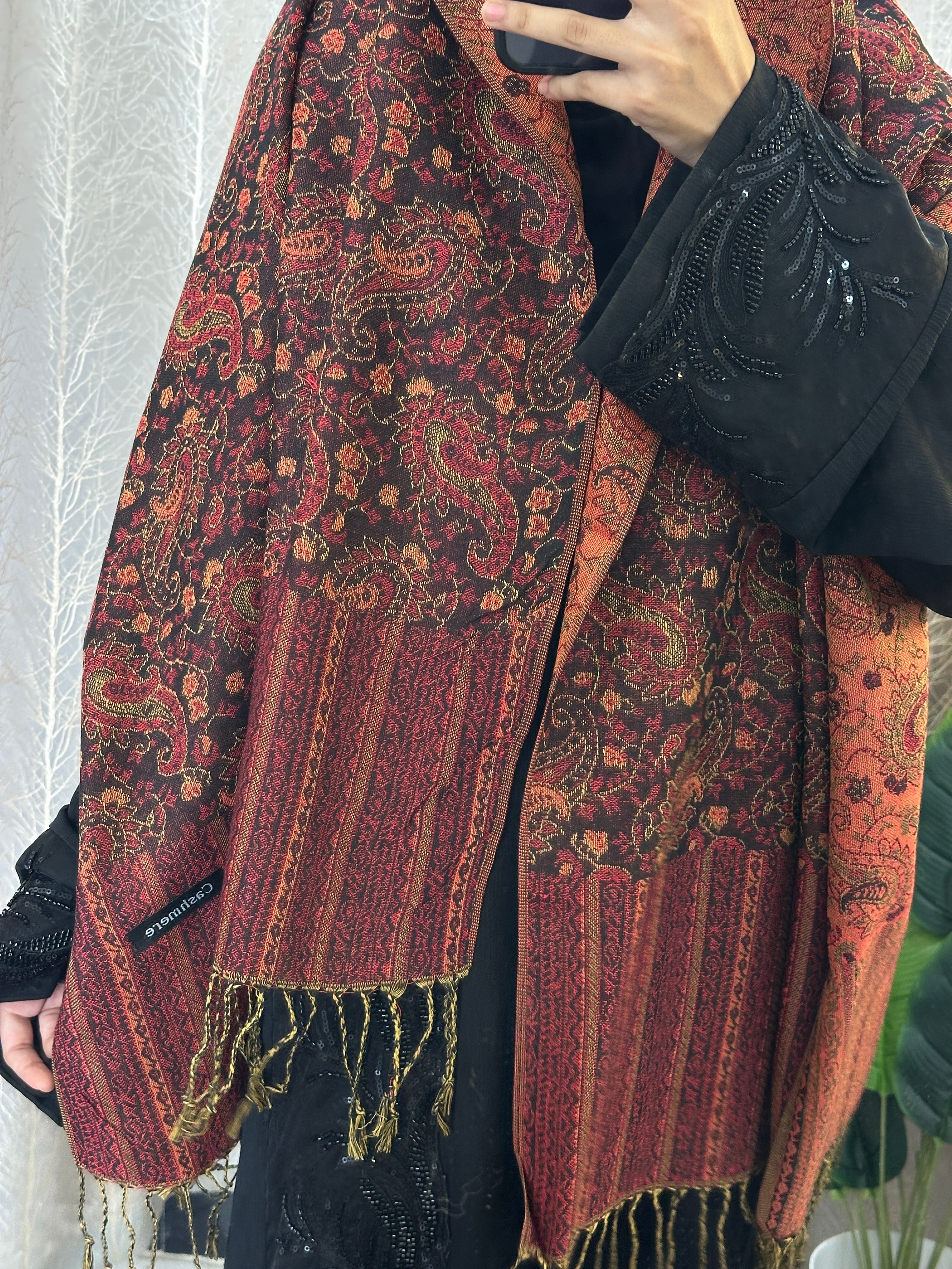 Luxury pashmina shawl