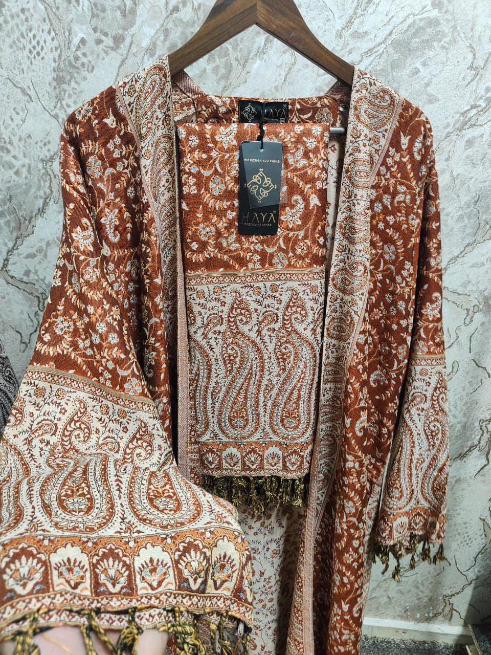 Pashmina Abaya With Shawl