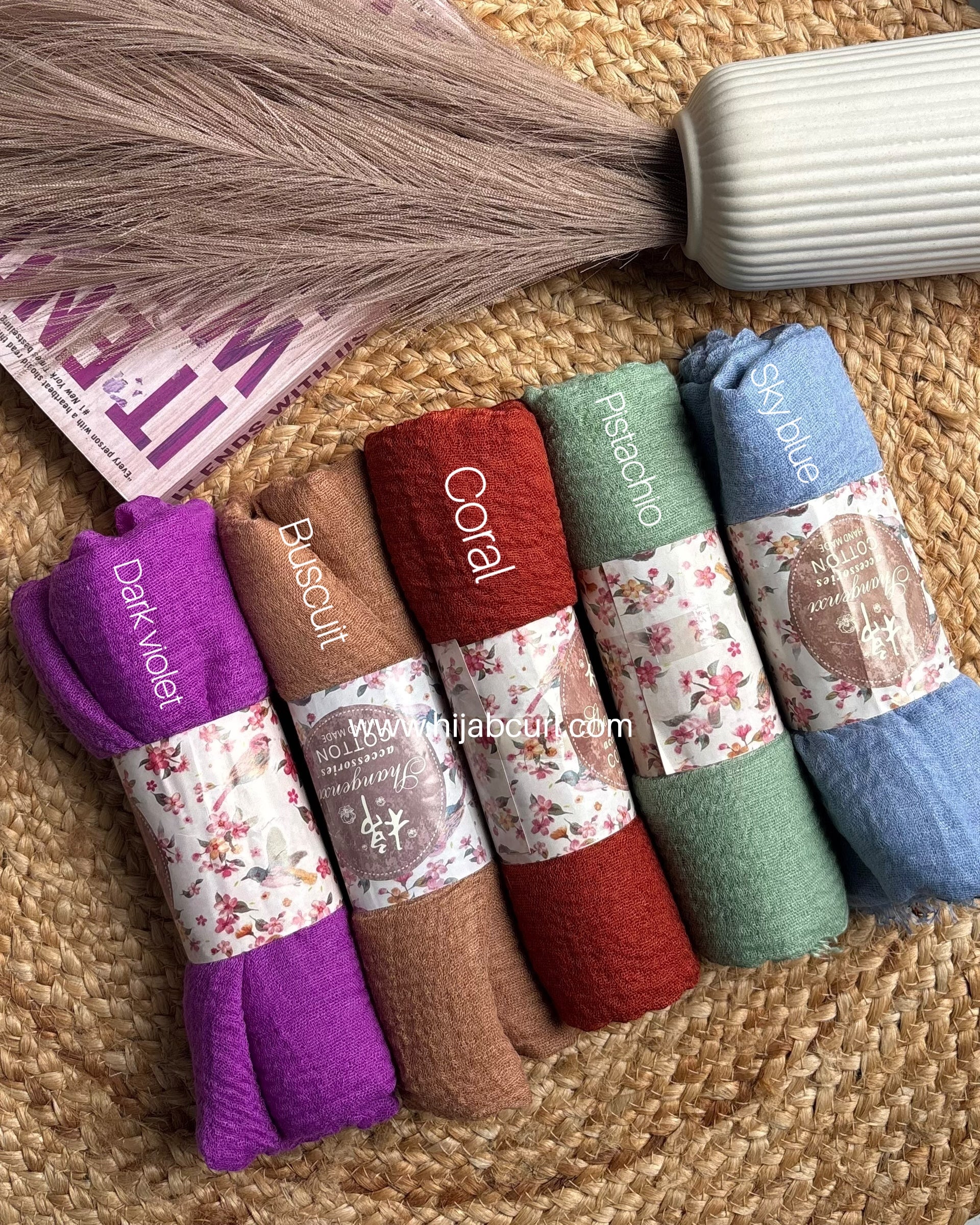 Crinkle Cotton Hijab