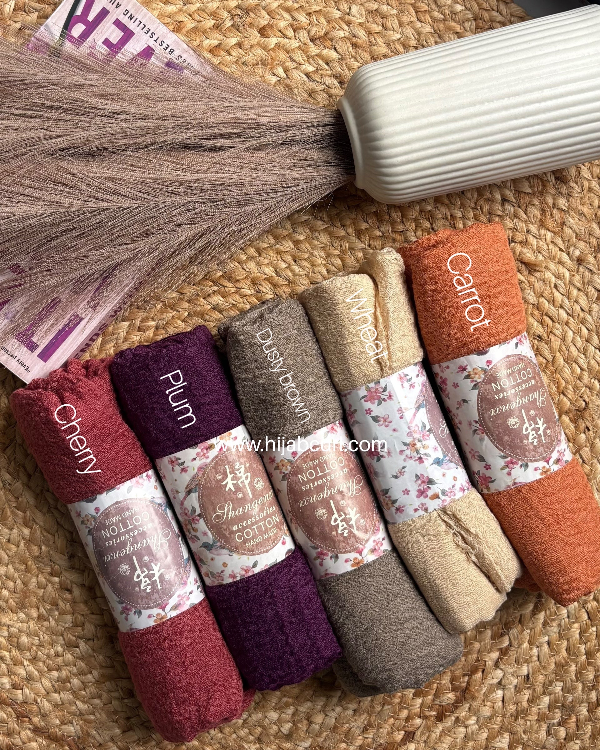 Crinkle Cotton Hijab