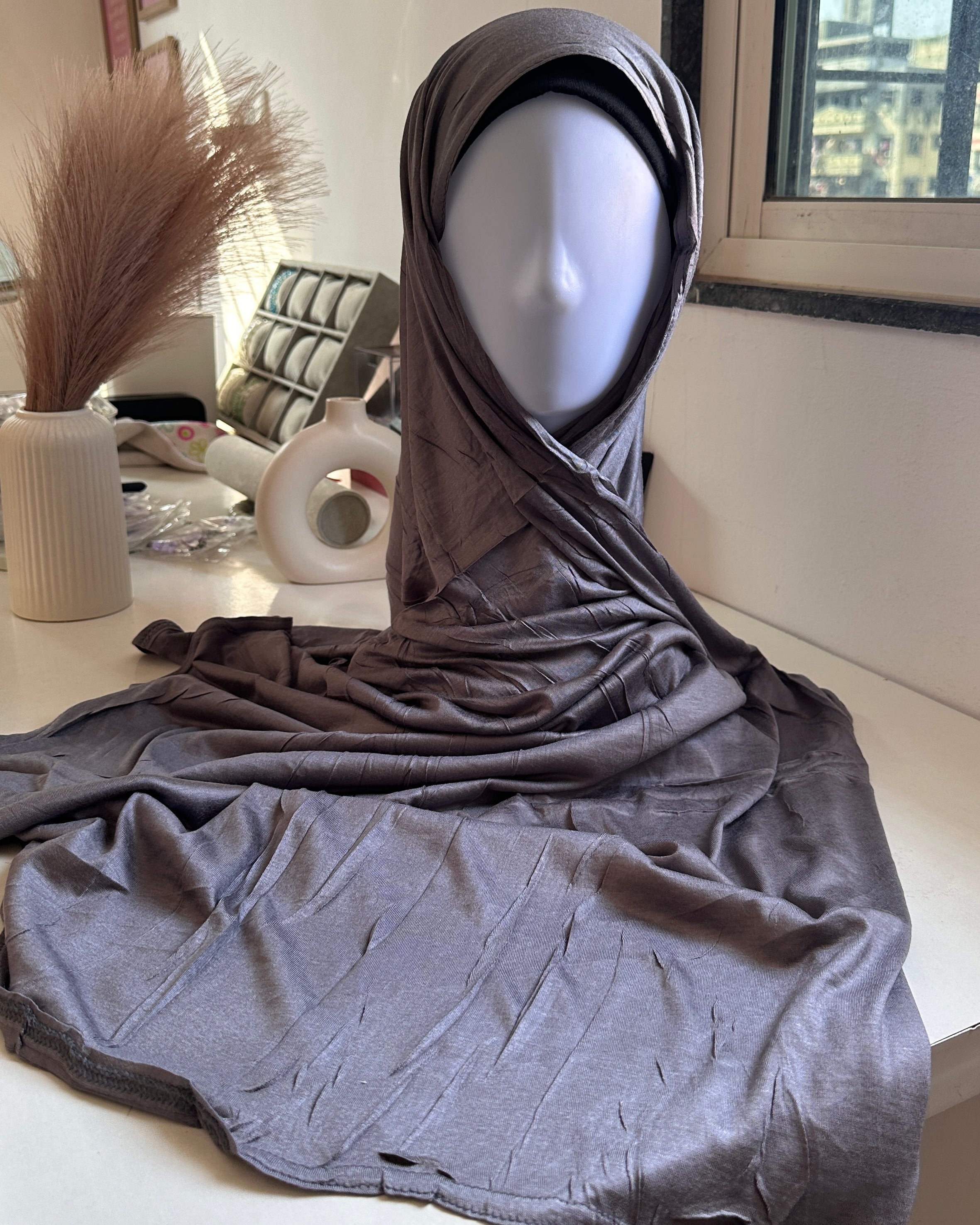 Jersey Hijab - Solid Soft Fabric