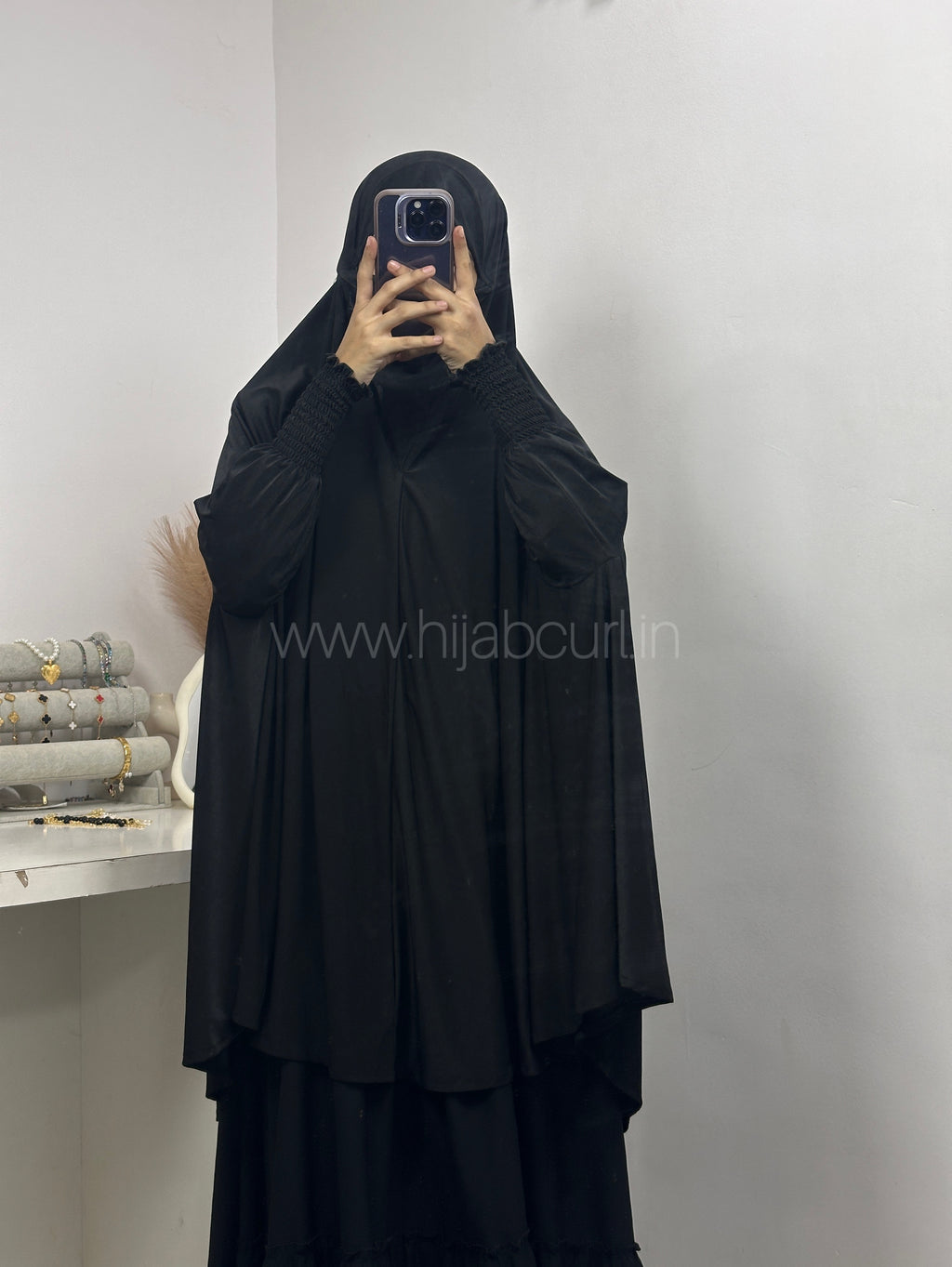 Sleeve Jilbab - 50 inches Length