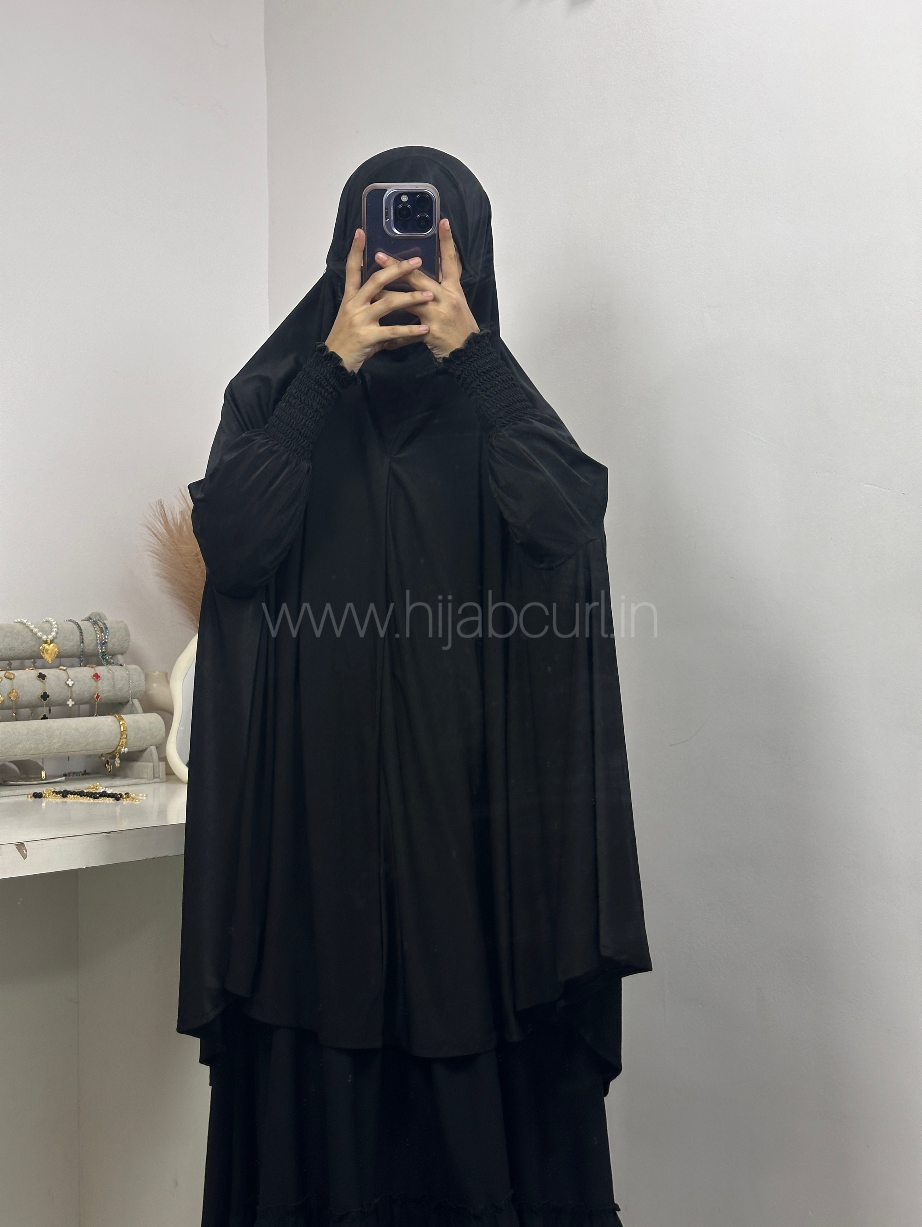 Sleeve Jilbab - 50 inches Length