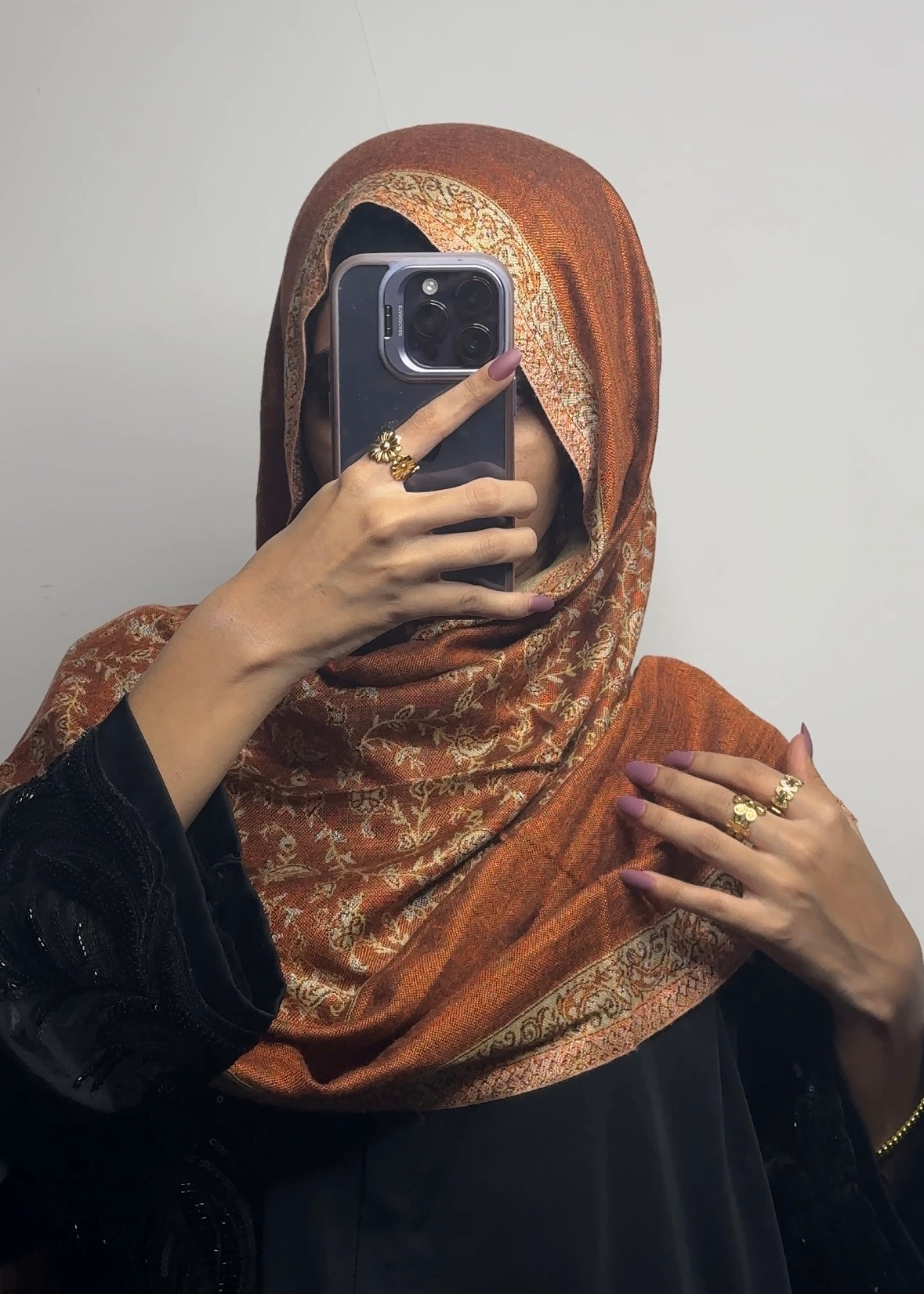 Luxury pashmina shawl