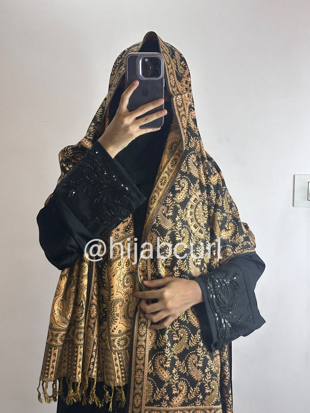Luxury pashmina shawl