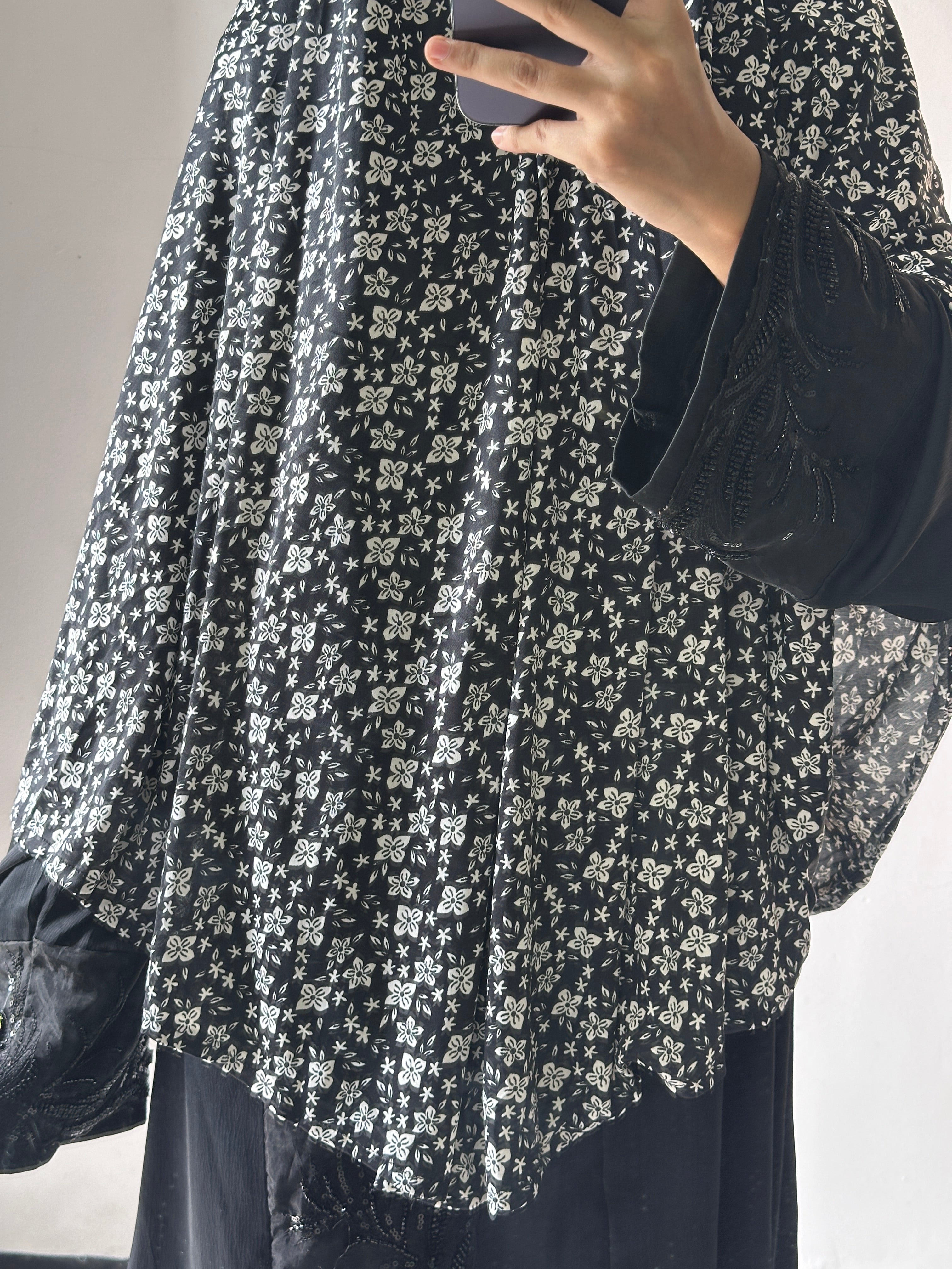 Printed Viscose Makhna - 42 inches Length