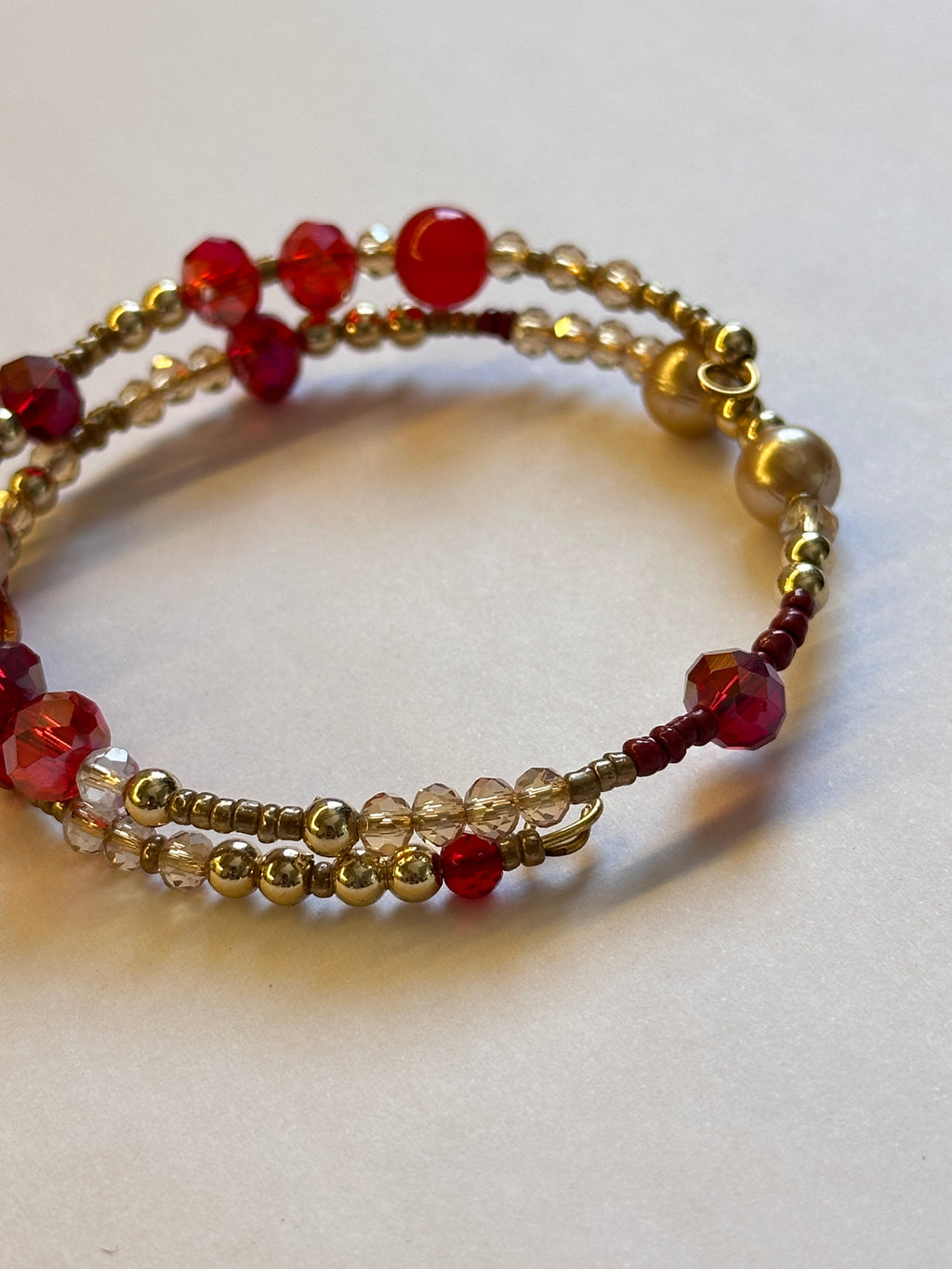 Two layers bracelet
