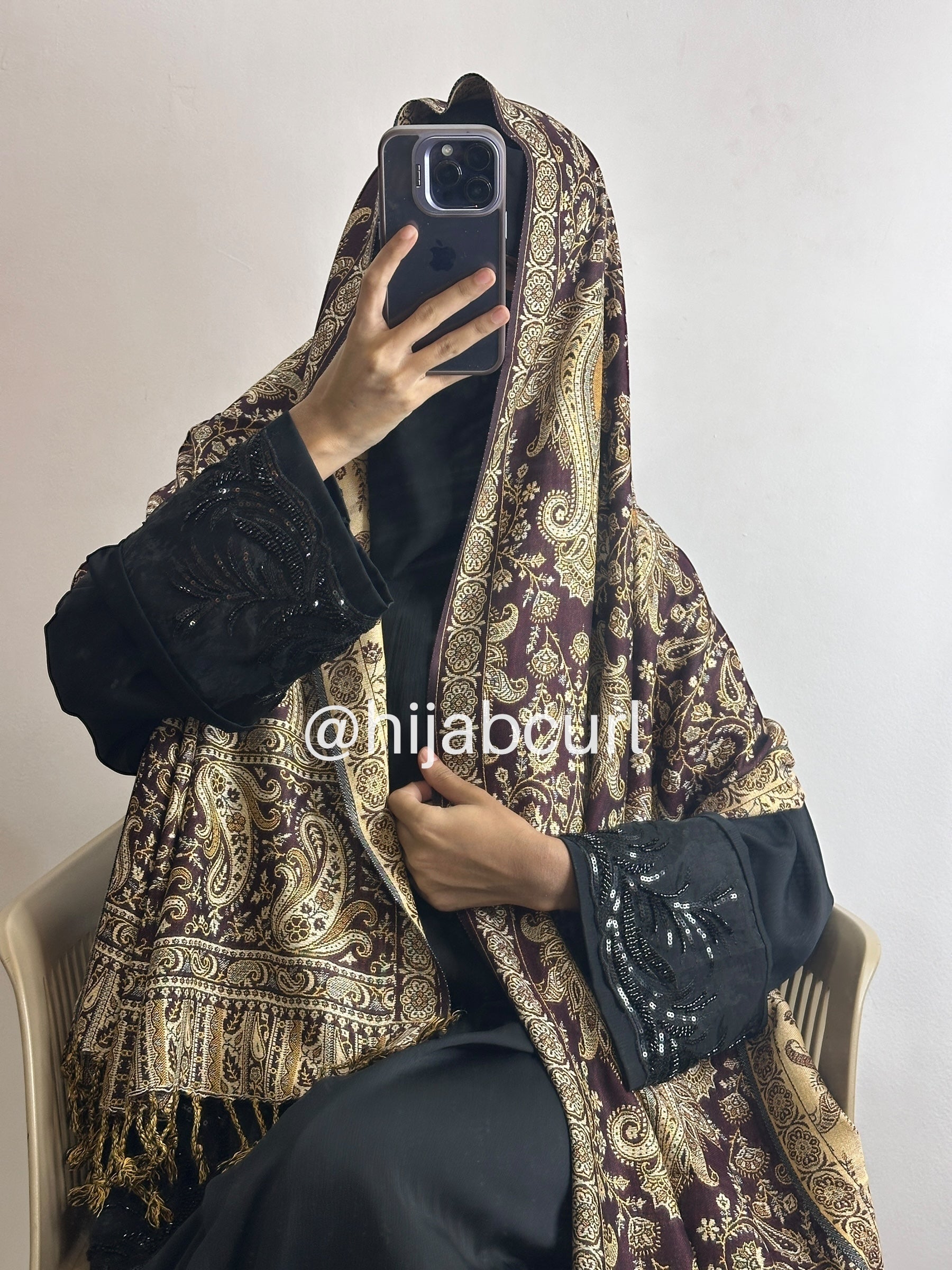 Luxury pashmina shawl
