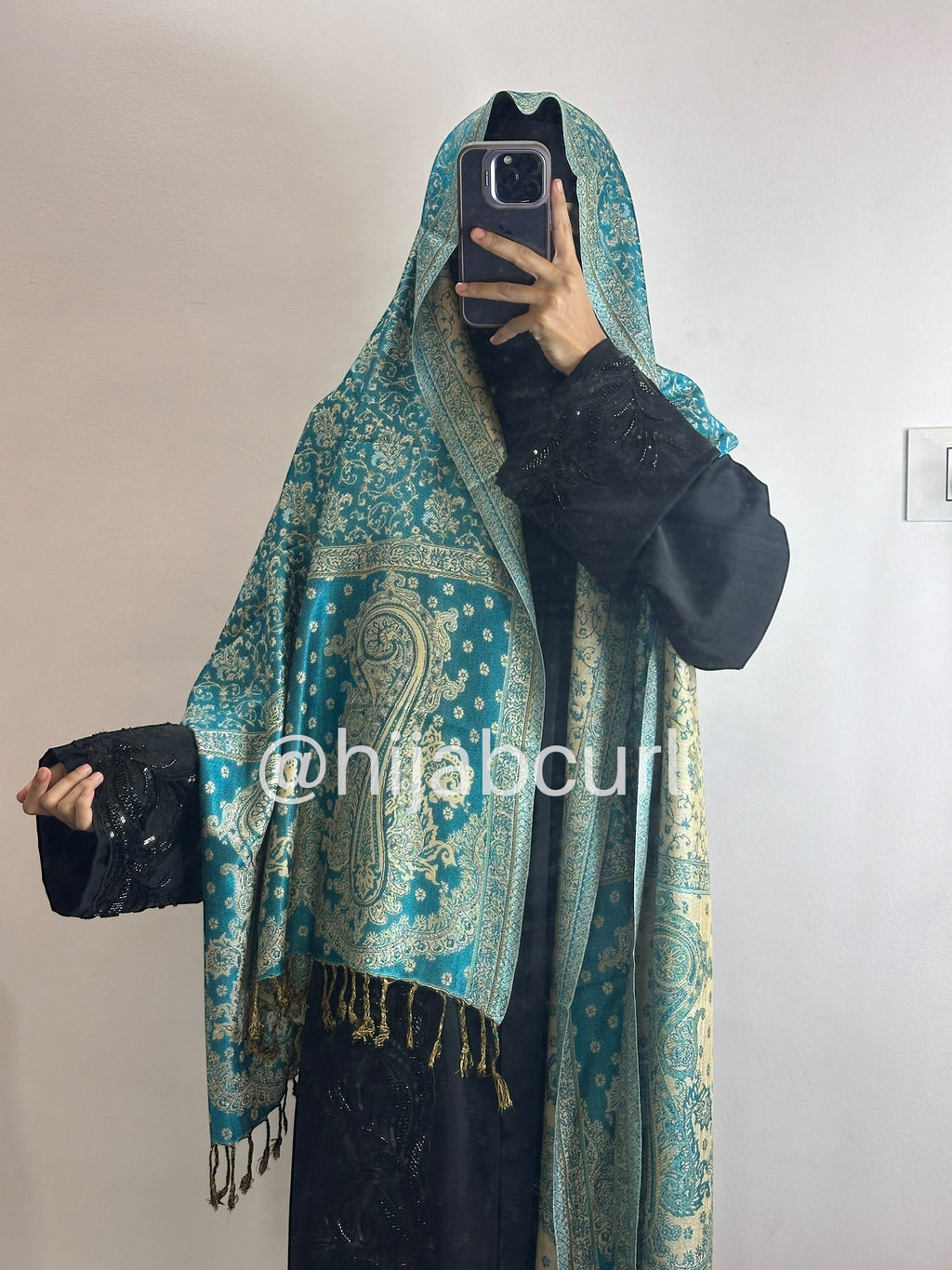Luxury pashmina shawl