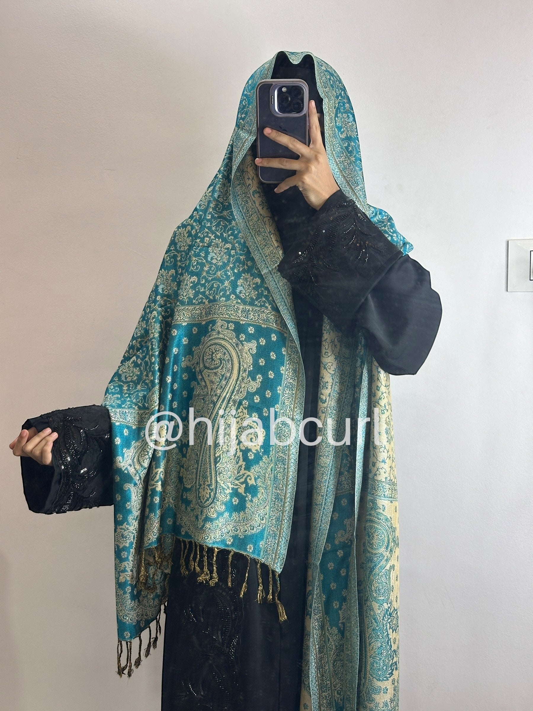 Luxury pashmina shawl