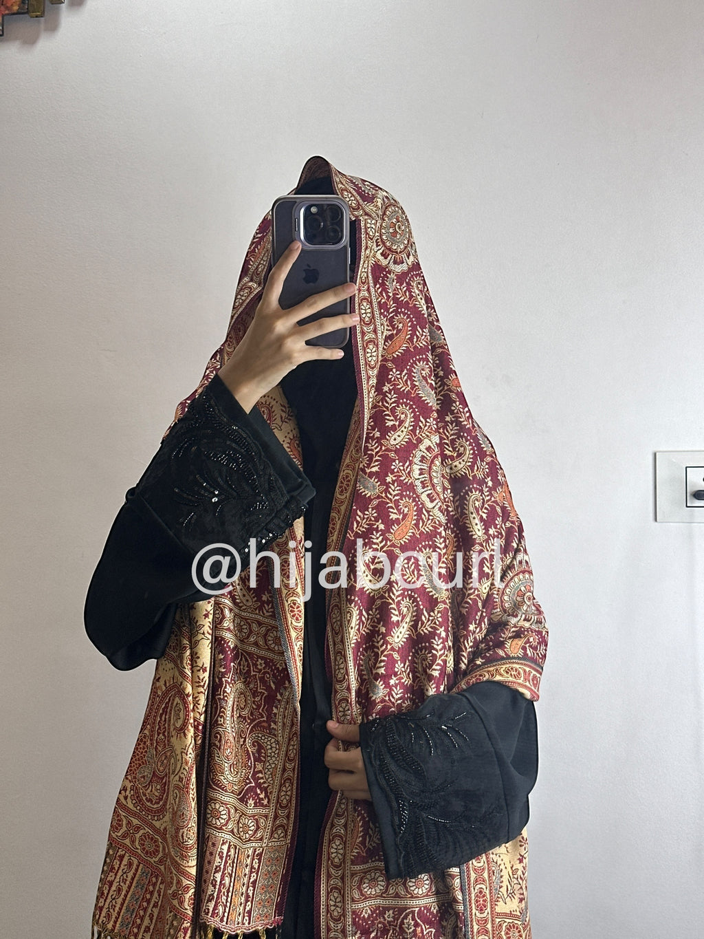 Luxury pashmina shawl