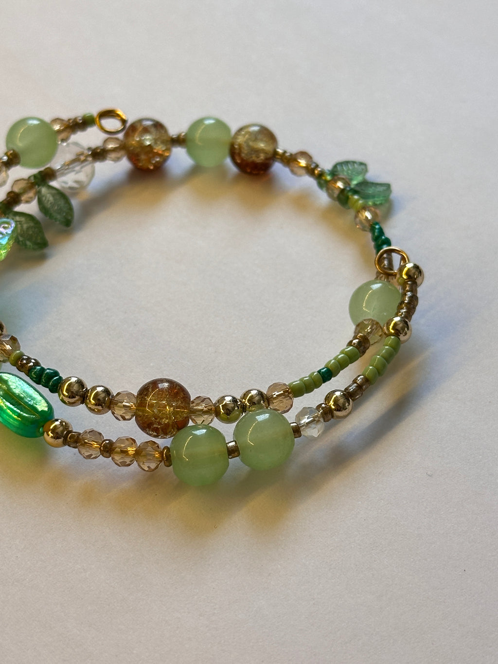 Two layers bracelet