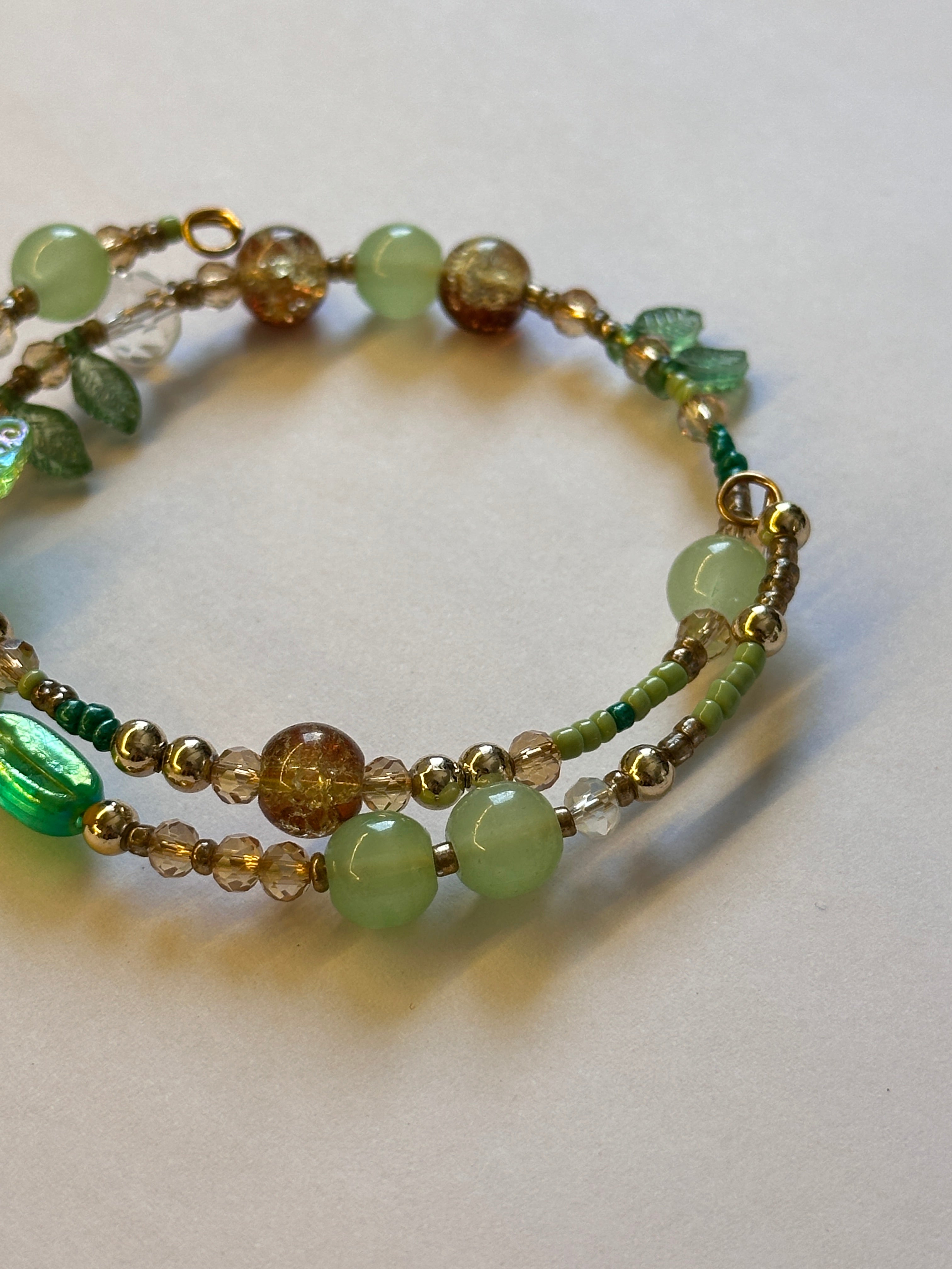 Two layers bracelet