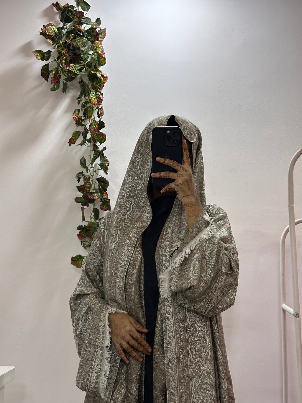 Pashmina Abaya With Shawl