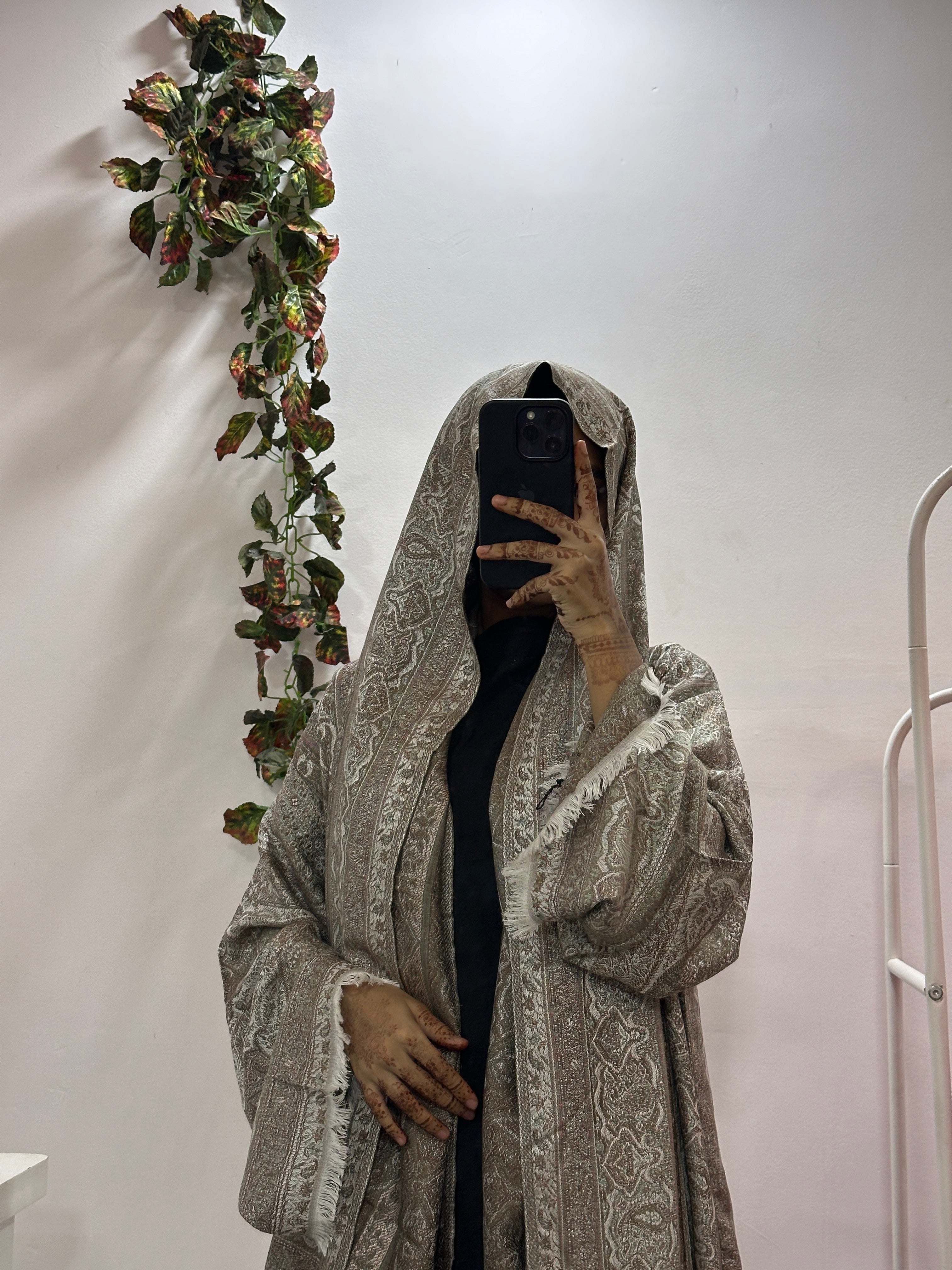 Pashmina Abaya With Shawl